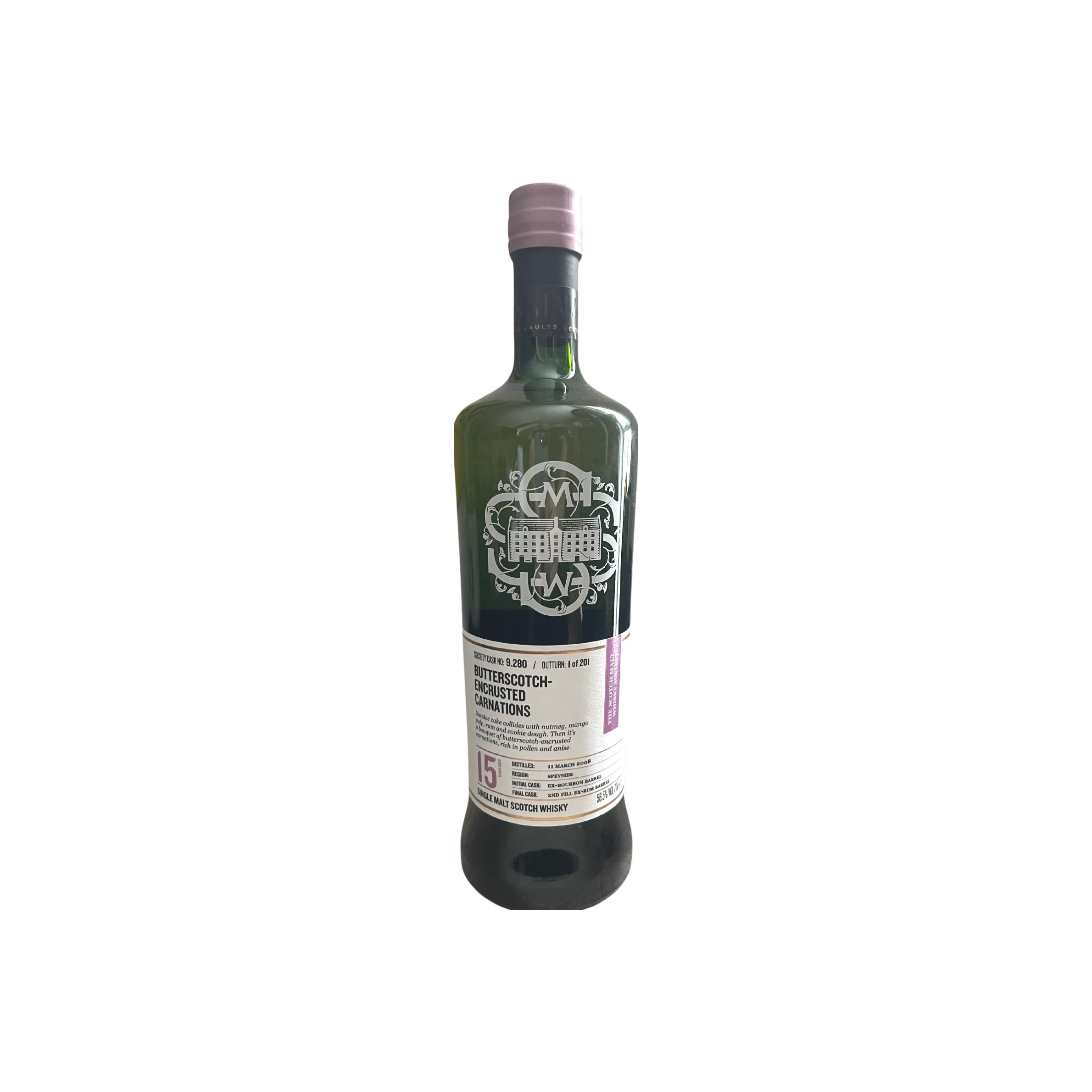 The Scotch Malt Whisky Society 2008 15 Years Single Malt Whisky