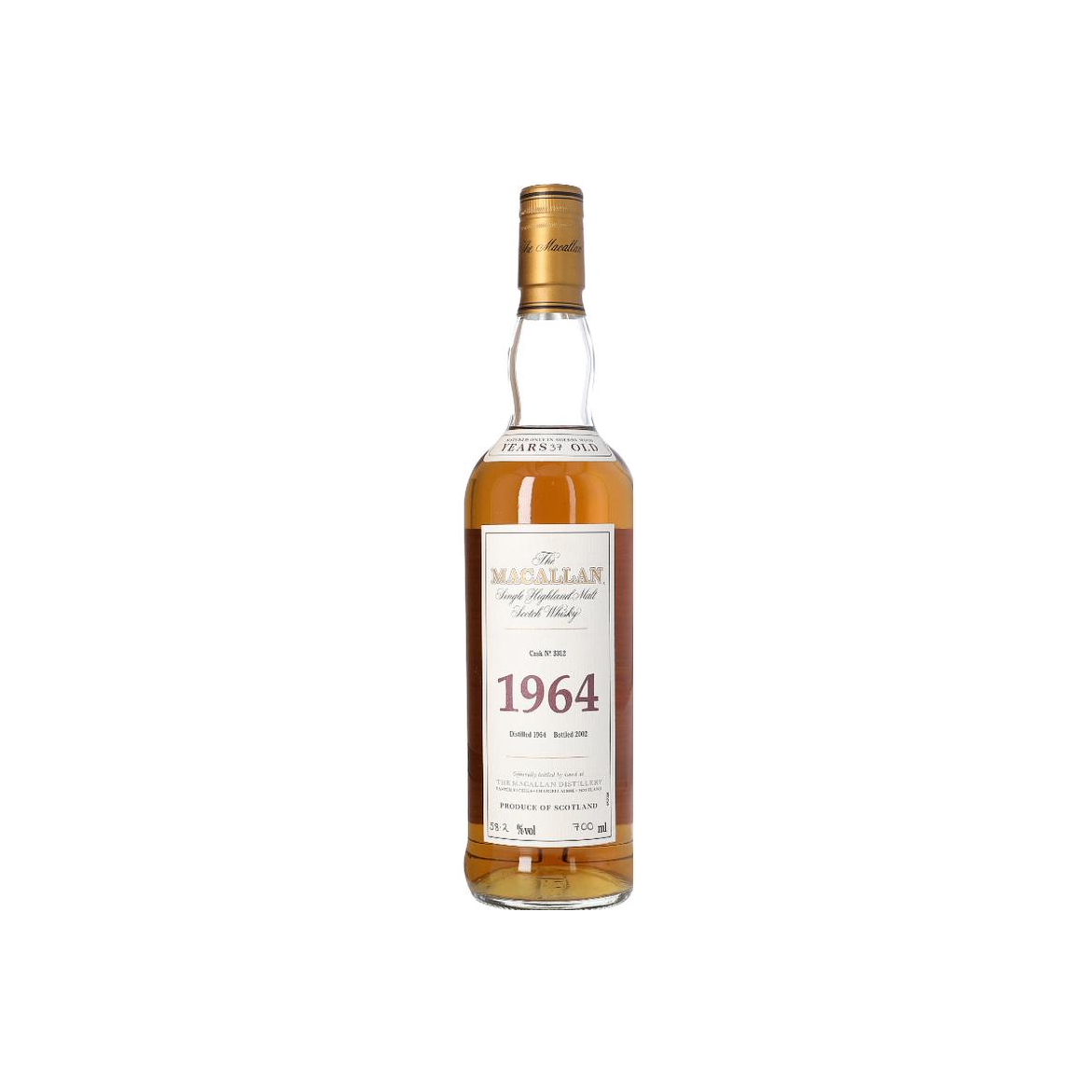 The Macallan 1964 37 Years Single Malt Whisky