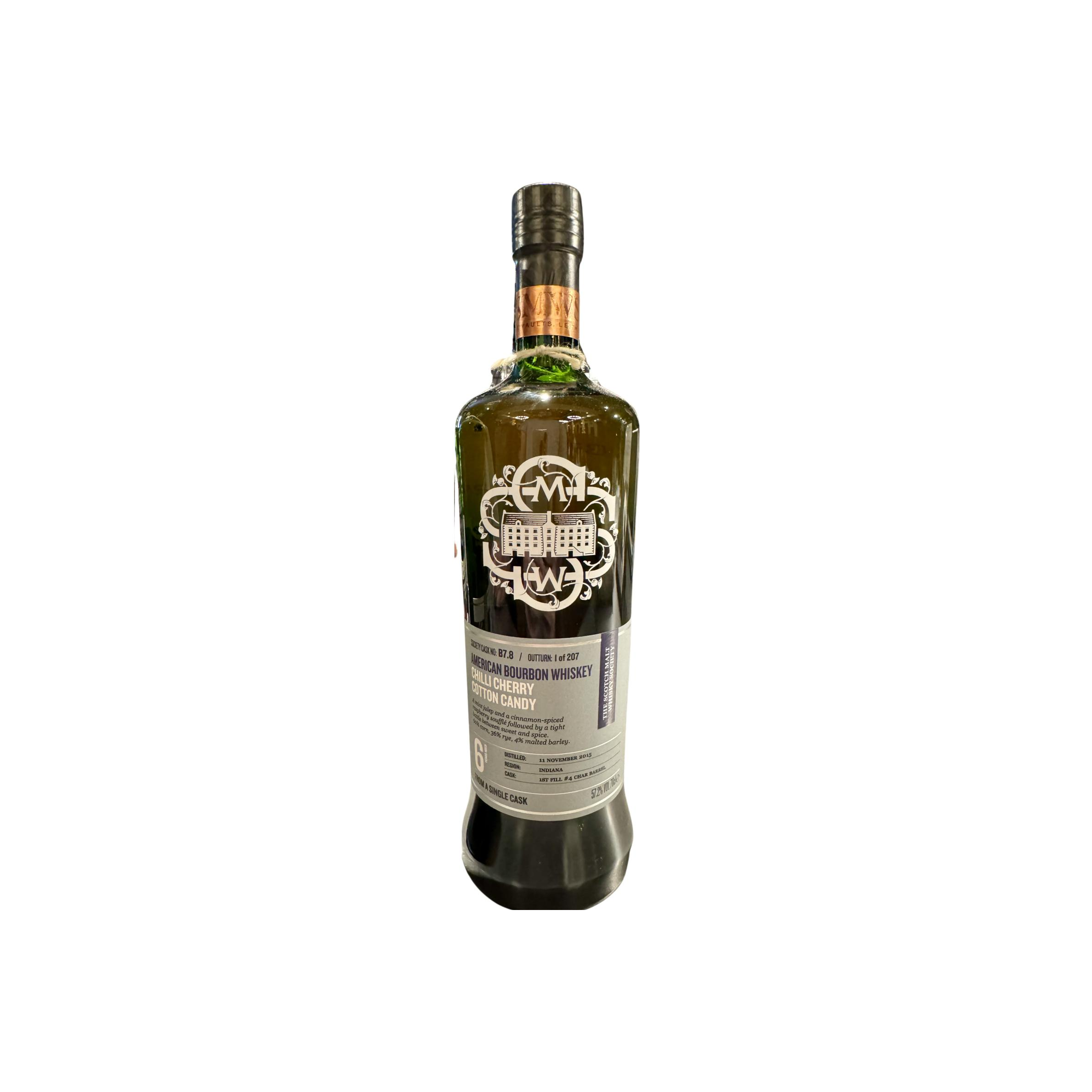 The Scotch Malt Whisky Society 2015 6 Years Bourbon Whisky