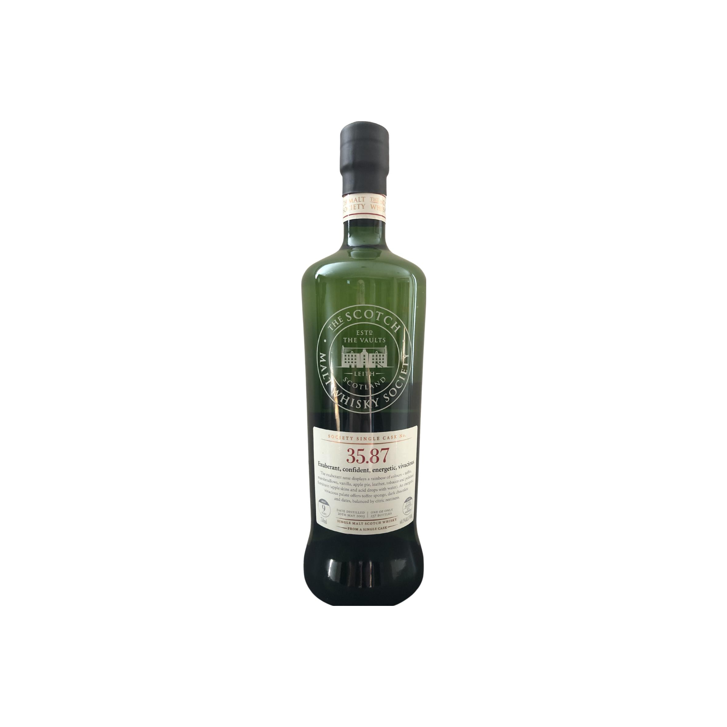 The Scotch Malt Whisky Society 2003 9 Years Single Malt Whisky