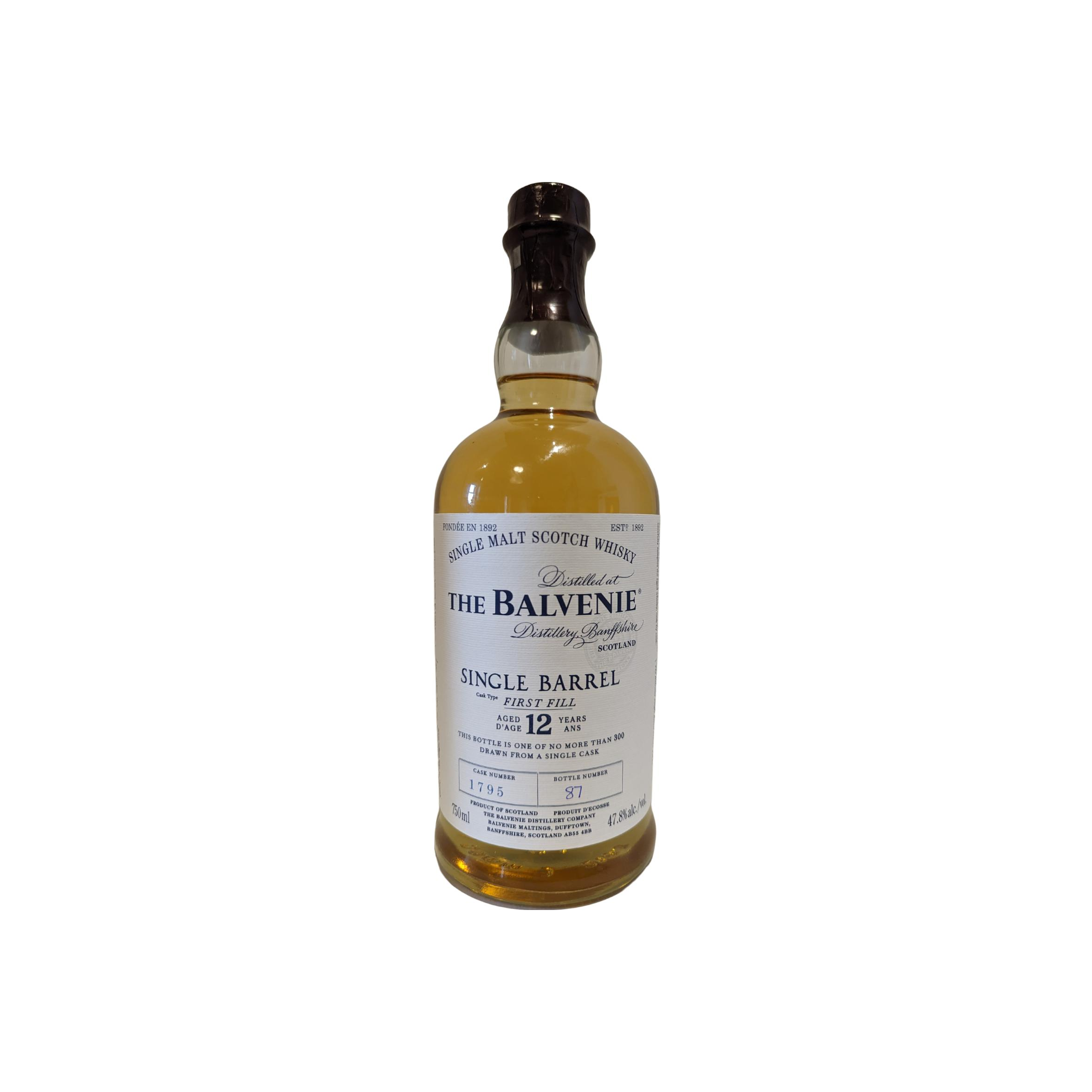 The Balvenie Single Cask 12 Years Single Malt Whisky