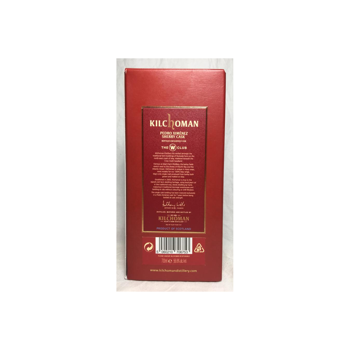 Kilchoman 2015 7 Years Single Malt Whisky 3