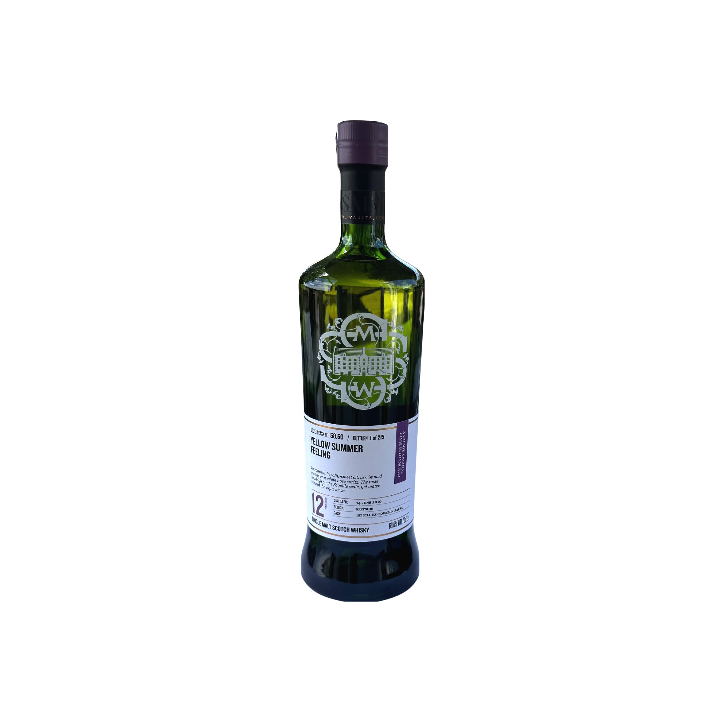 The Scotch Malt Whisky Society 2010 12 Years Single Malt Whisky