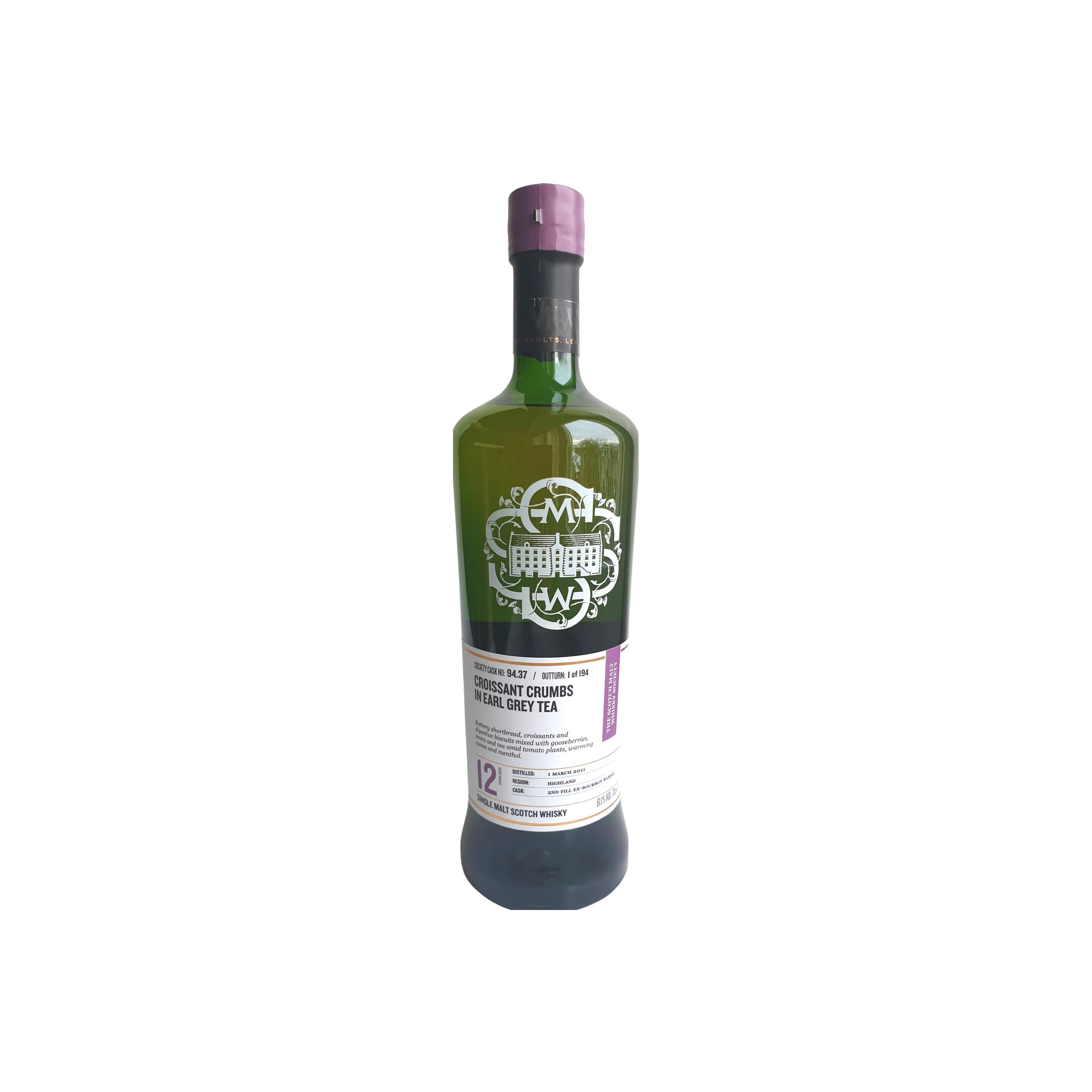 The Scotch Malt Whisky Society 2011 12 Years Single Malt Whisky