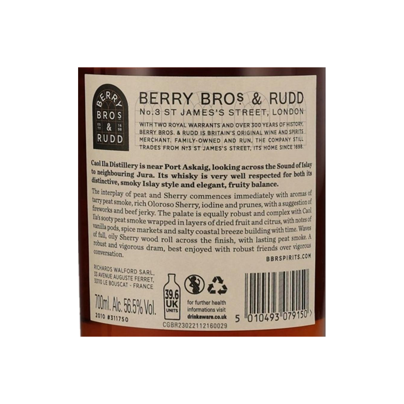 Berry Bros. & Rudd Single Cask 2010 Single Malt Whisky 3