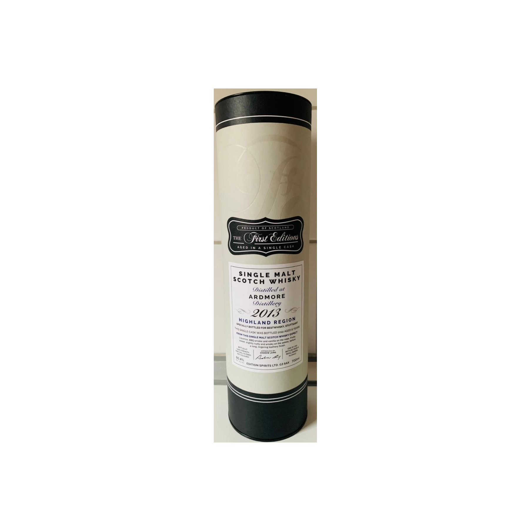 Ardmore The First Editions 2013 8 Years Single Malt Whisky 3