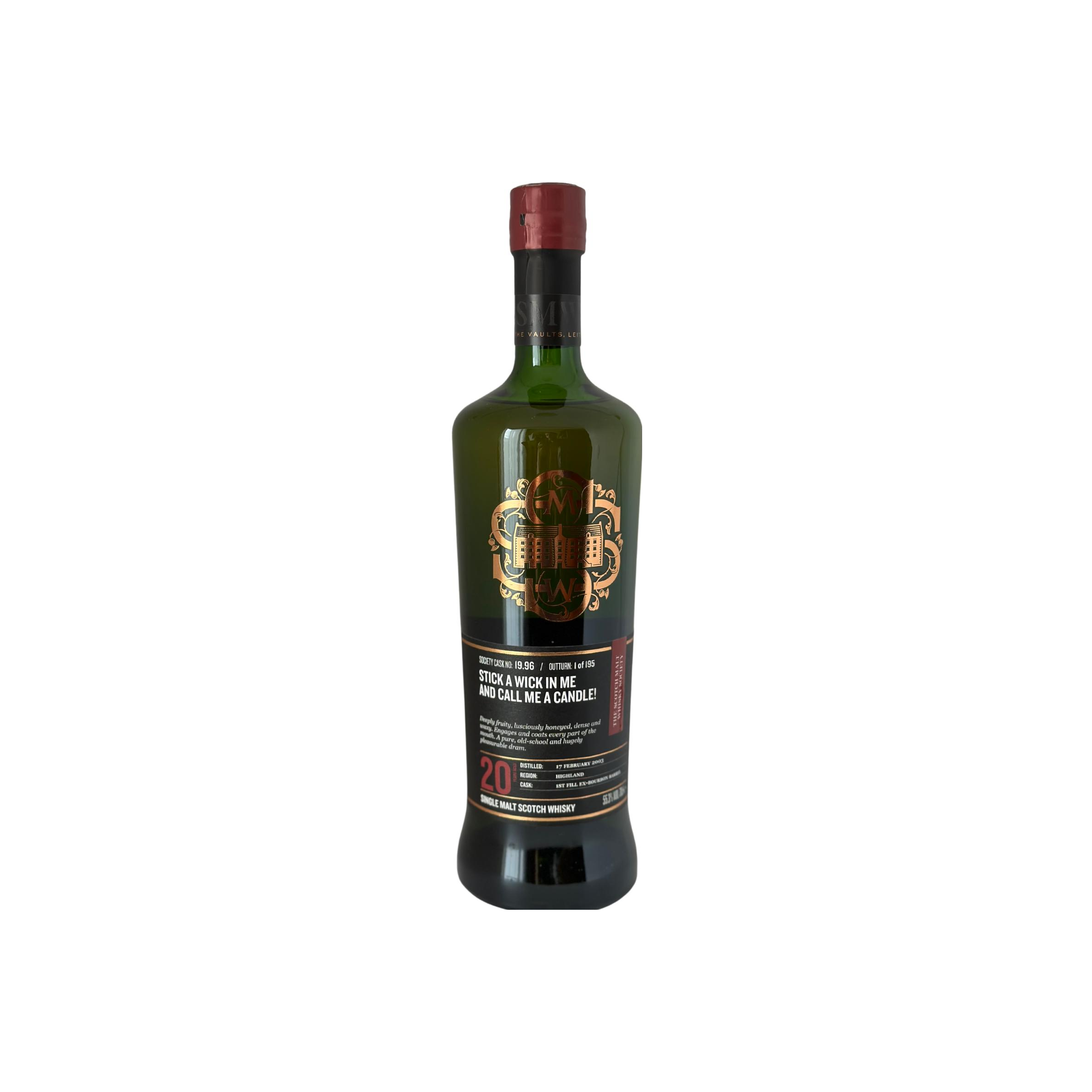 The Scotch Malt Whisky Society 2003 20 Years Single Malt Whisky