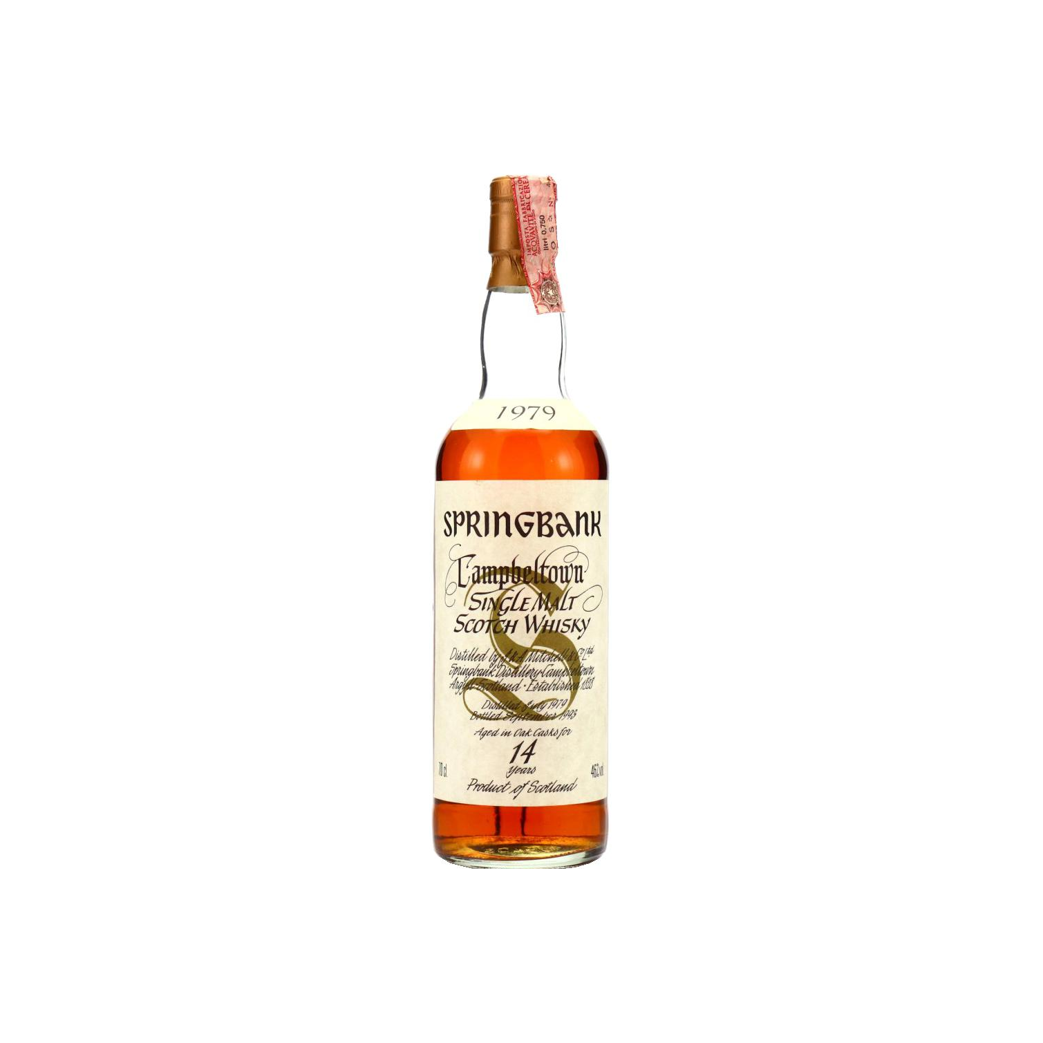 Springbank 1979 14 Years Single Malt Whisky