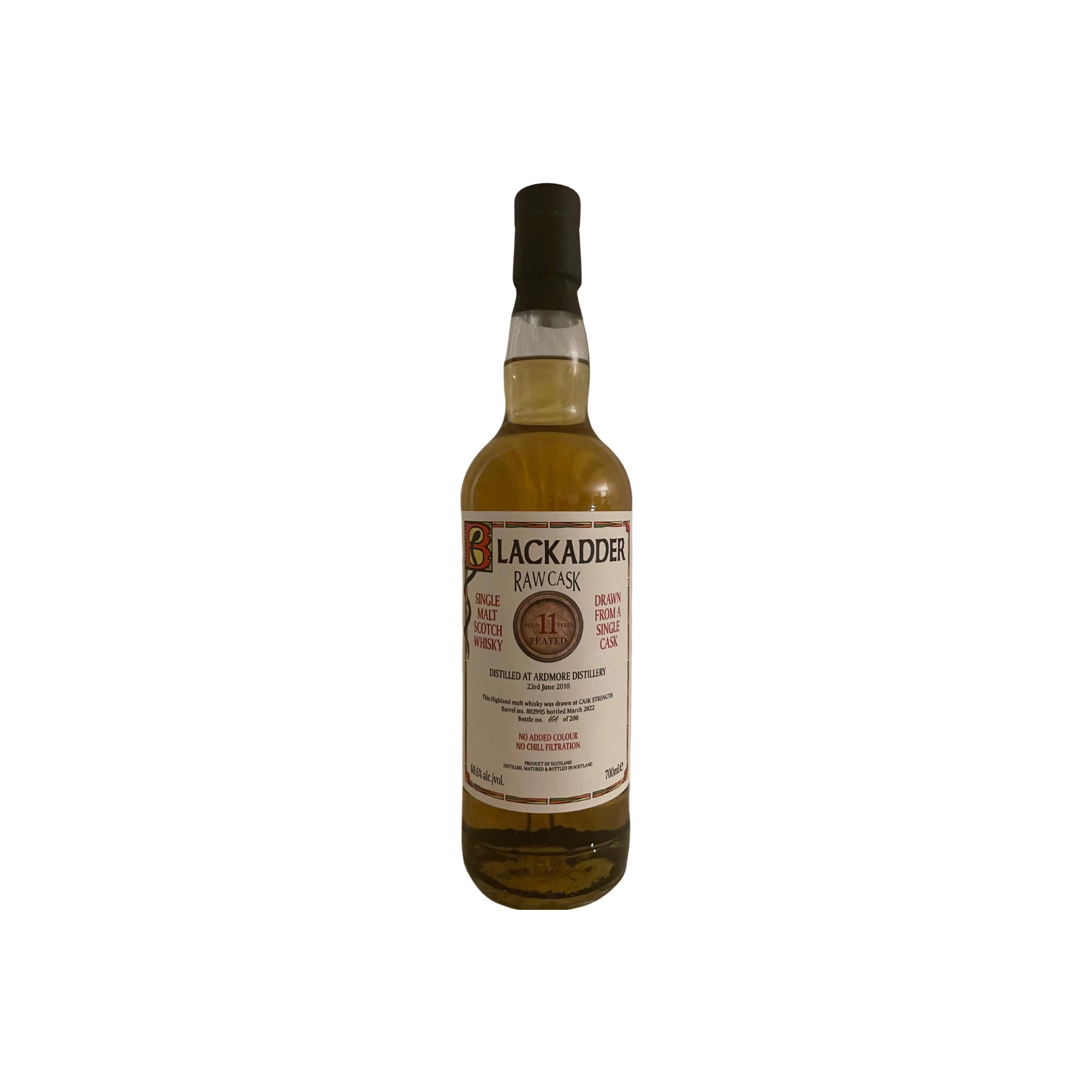 Ardmore Raw Cask 2010 11 Years Single Malt Whisky