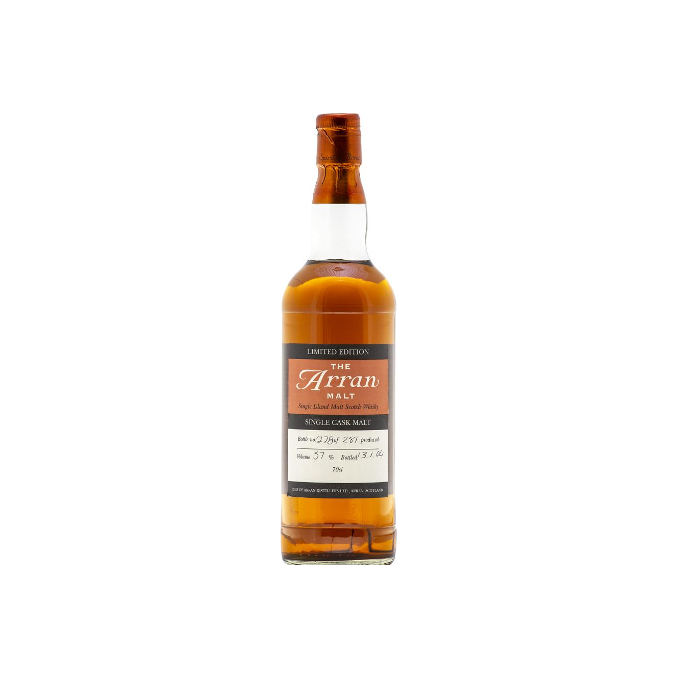 Arran Single Cask 1996 7 Years Single Malt Whisky