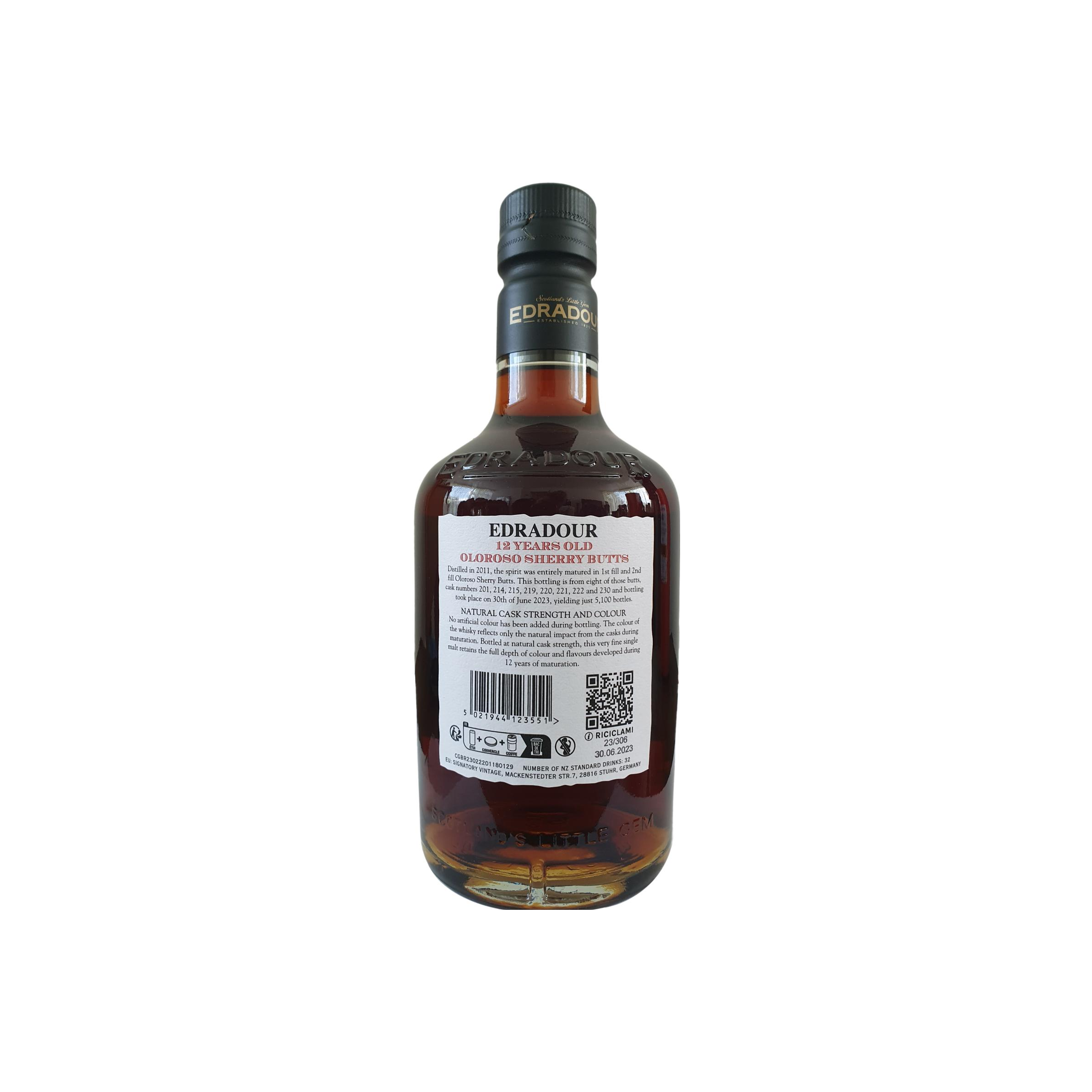 Edradour 2011 12 Years Single Malt Whisky 2