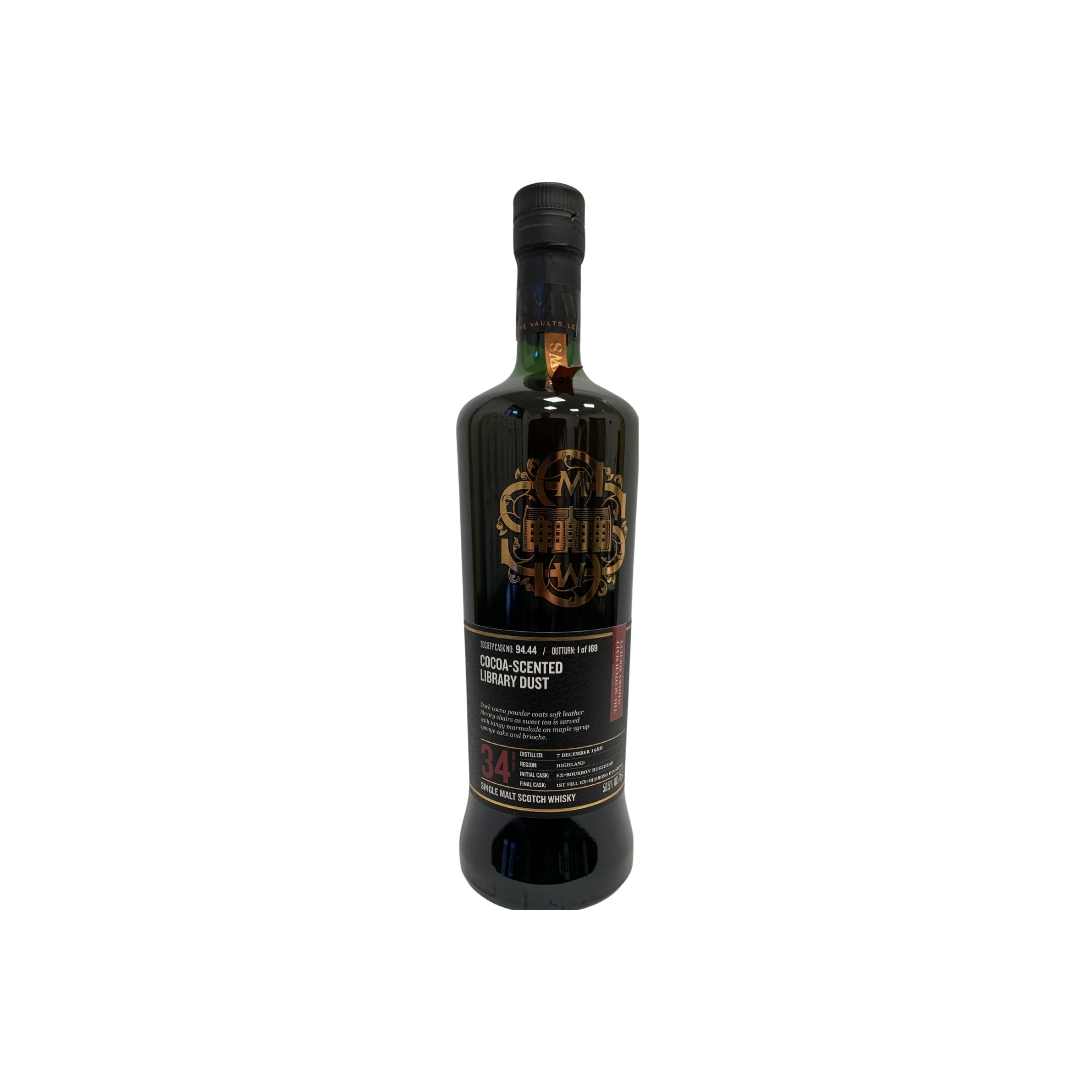 The Scotch Malt Whisky Society 1988 34 Years Single Malt Whisky