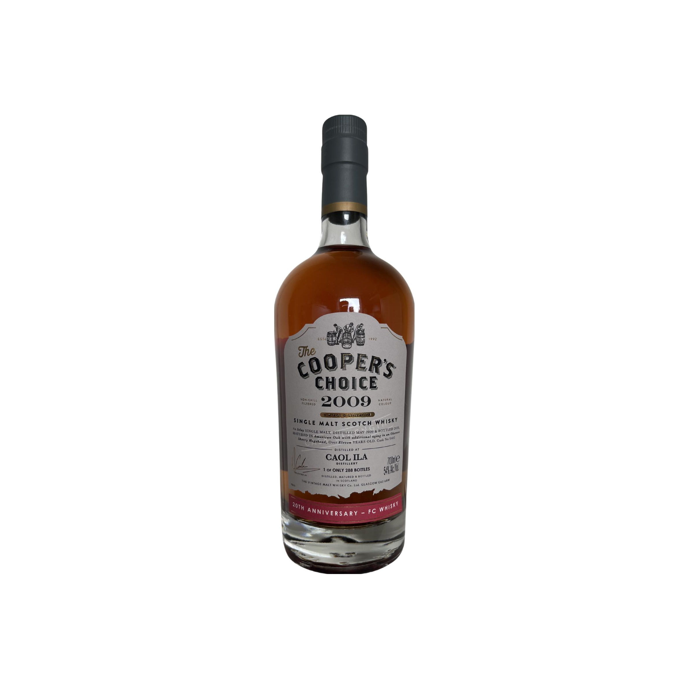 Caol Ila The Cooper's Choice 2009 11 Years Single Malt Whisky