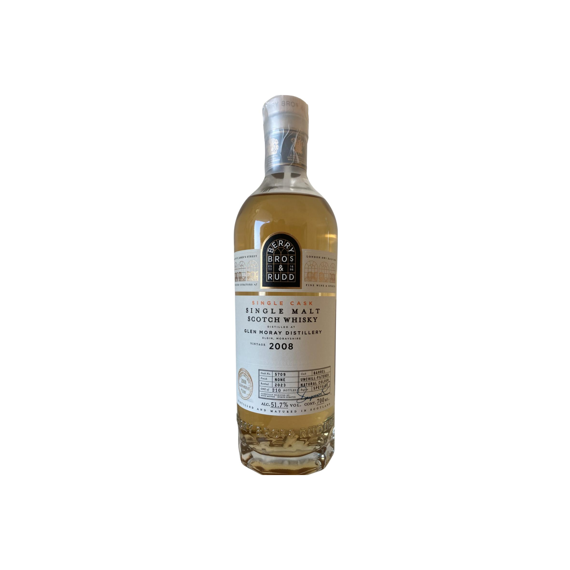 Glen Moray Single Cask 2008 Single Malt Whisky