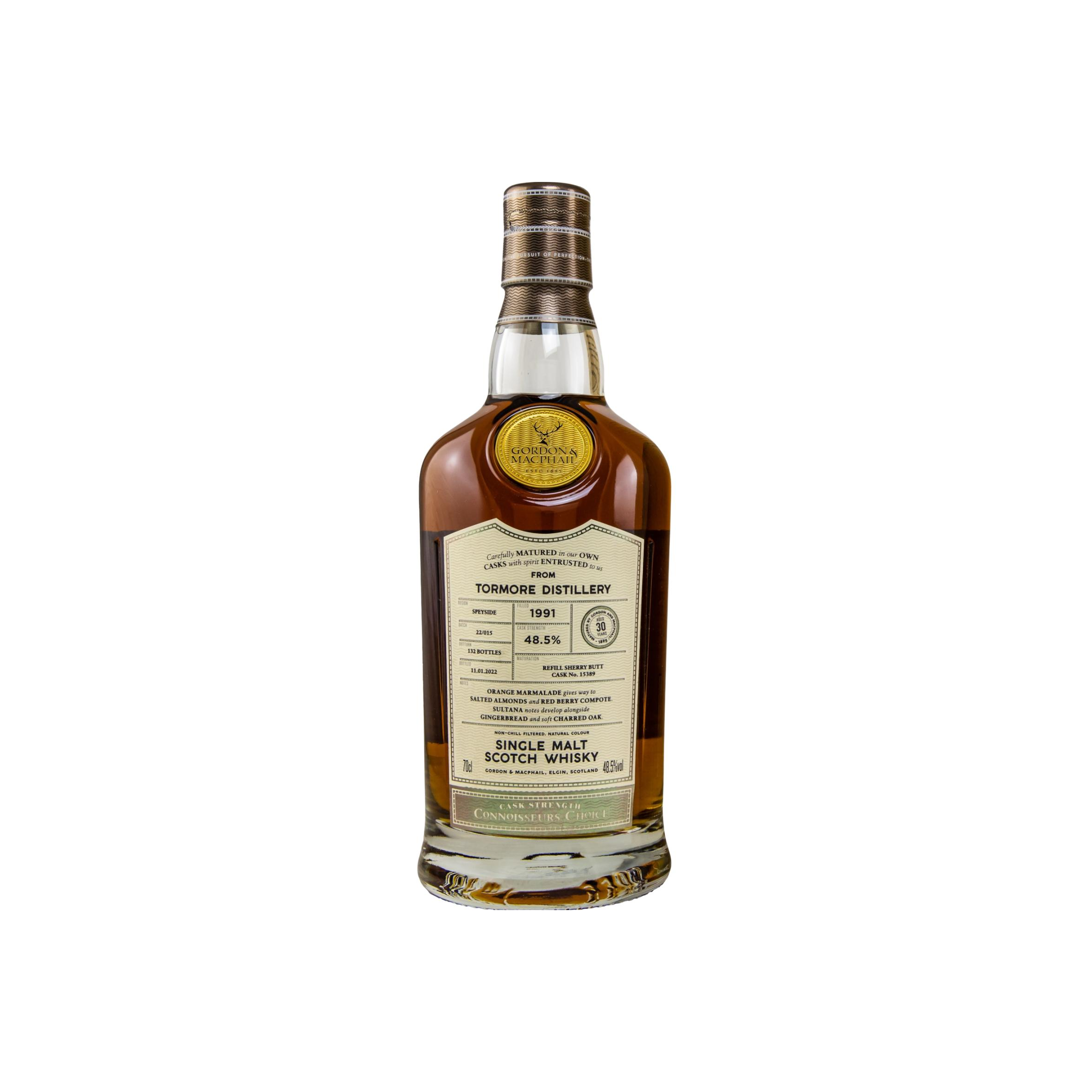 Tormore Connoisseurs Choice - Cask Strength 1991 30 Years Single Malt Whisky