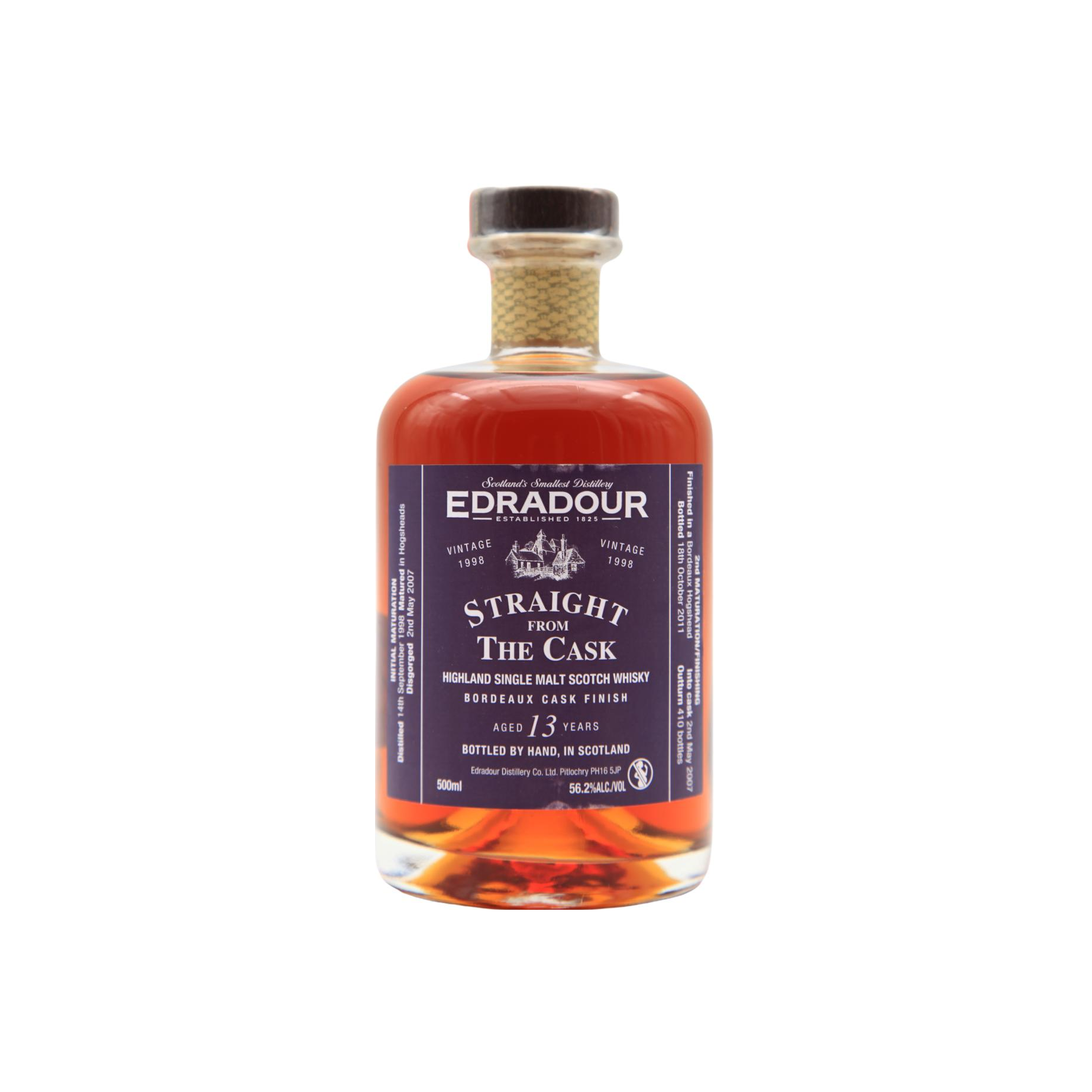 Edradour 1998 13 Years Single Malt Whisky