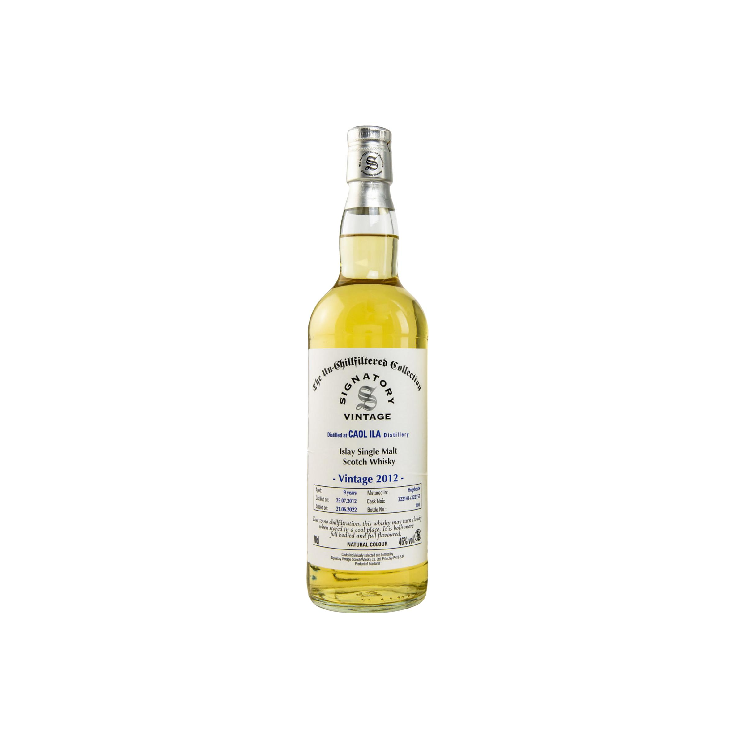 Caol Ila The Un-Chillfiltered Collection 2012 9 Years Single Malt Whisky