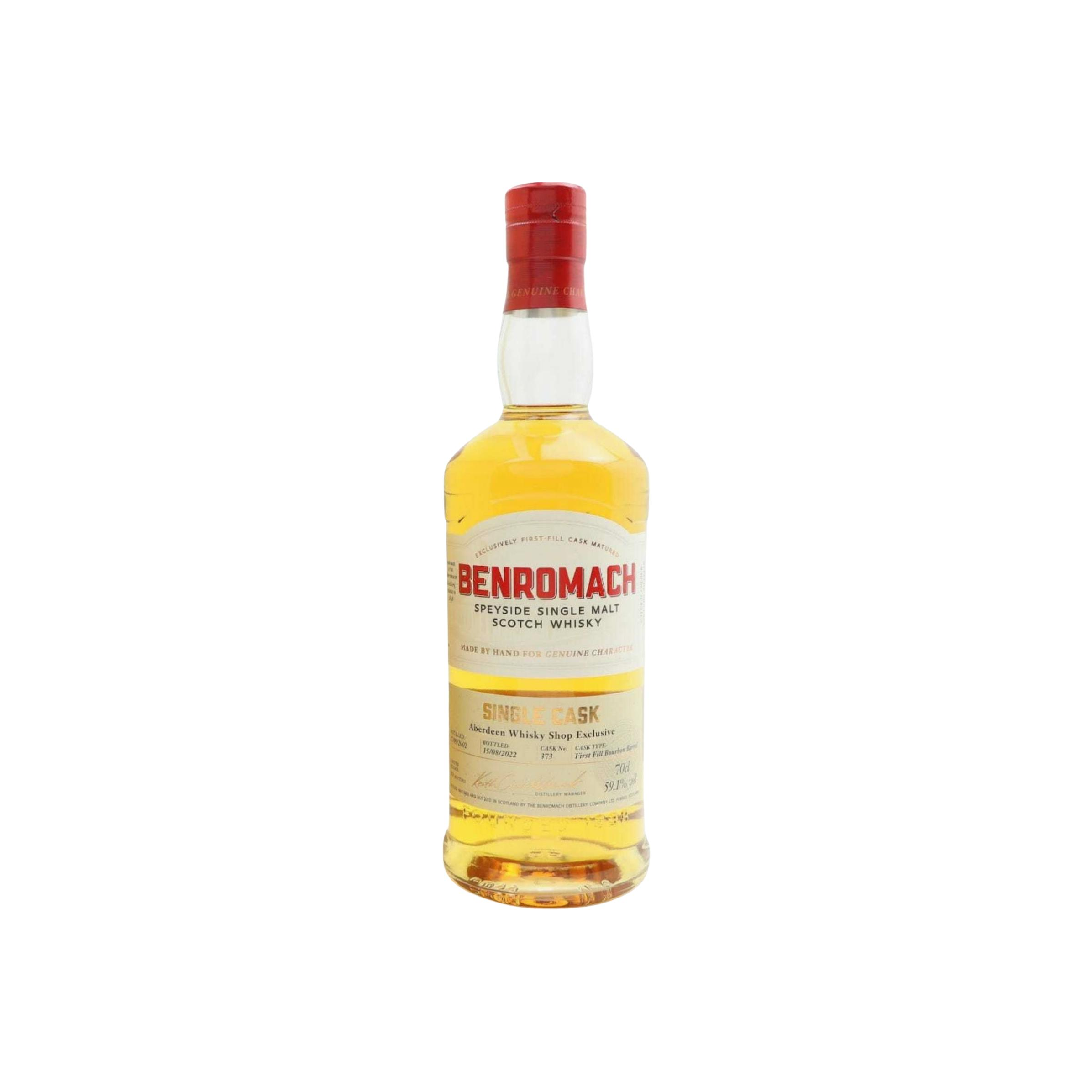 Benromach Single Cask 2002 20 Years Single Malt Whisky