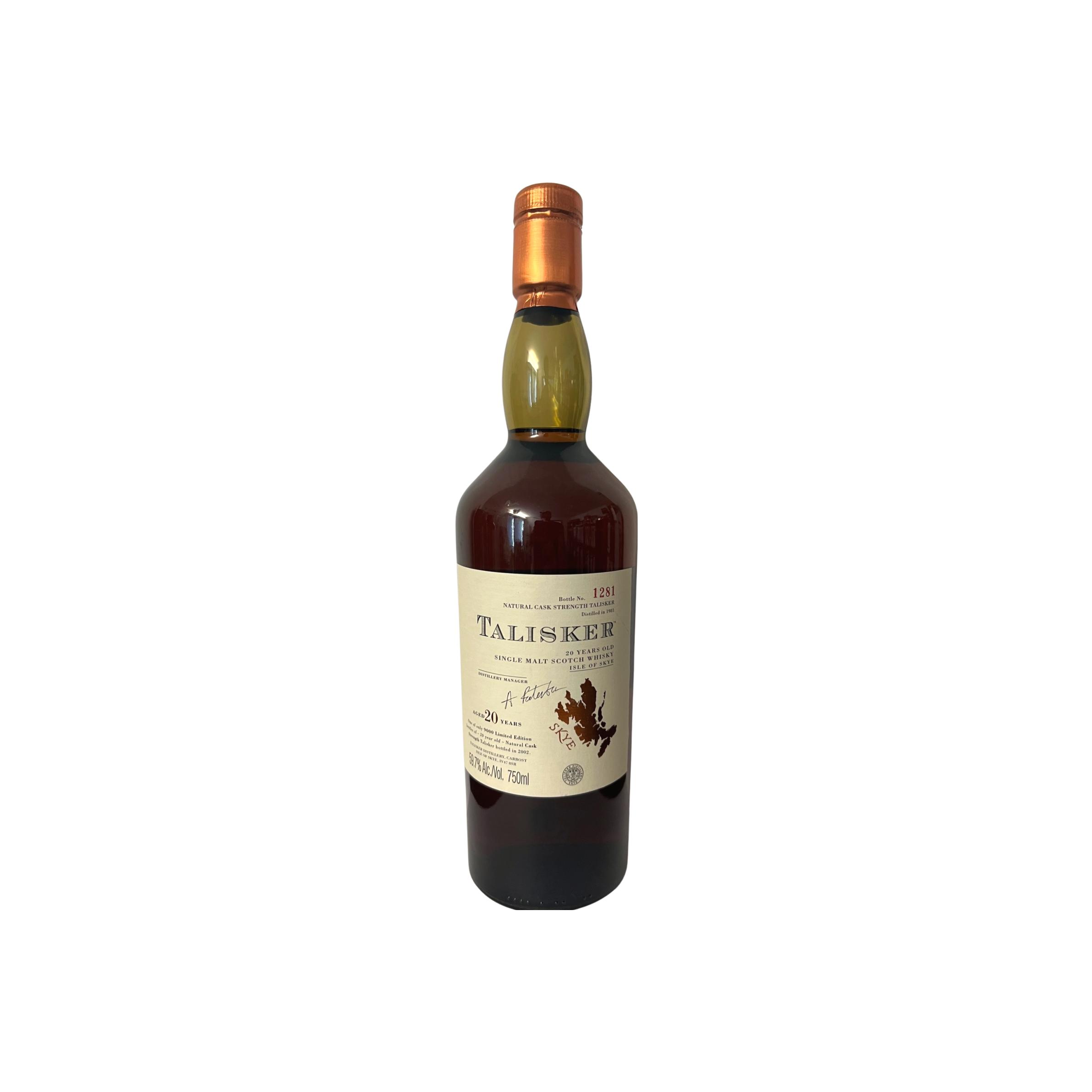 Talisker 1981 20 Years Single Malt Whisky