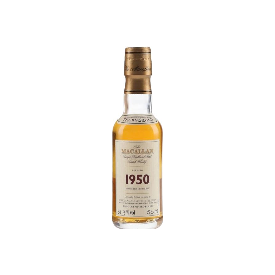 The Macallan 1950 52 Years Single Malt Whisky