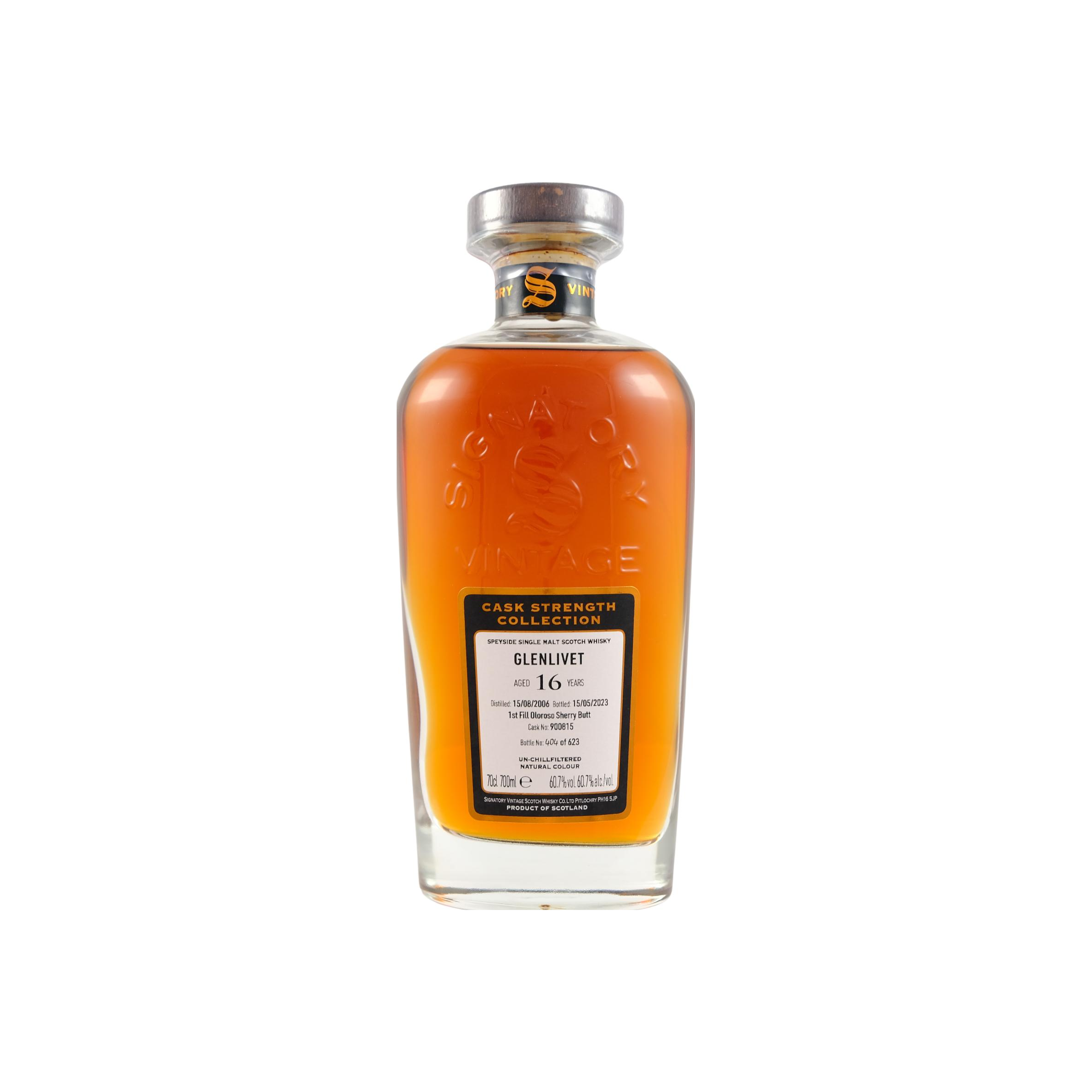 The Glenlivet Cask Strength Collection 2006 16 Years Single Malt Whisky