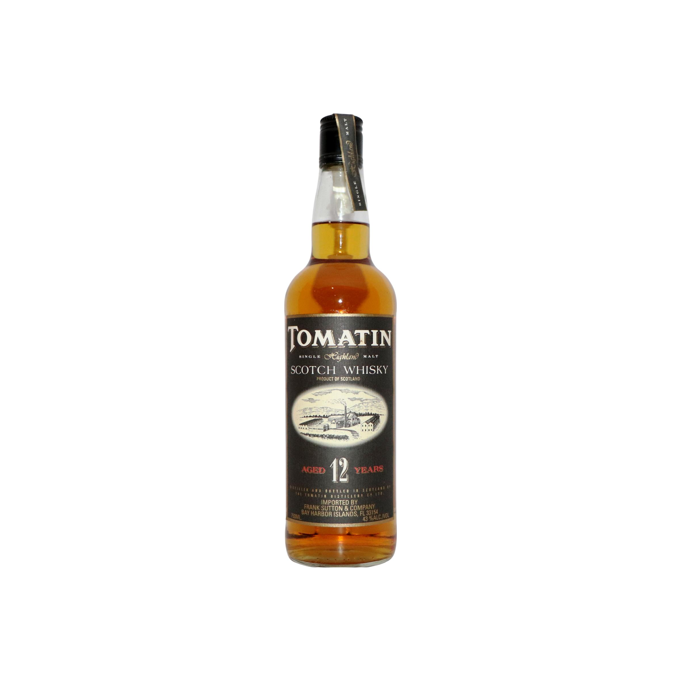 Tomatin 12 Years Single Malt Whisky