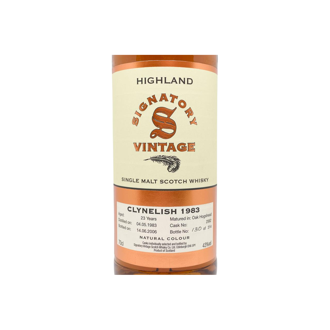 Clynelish Vintage Collection 1983 23 Years Single Malt Whisky 2