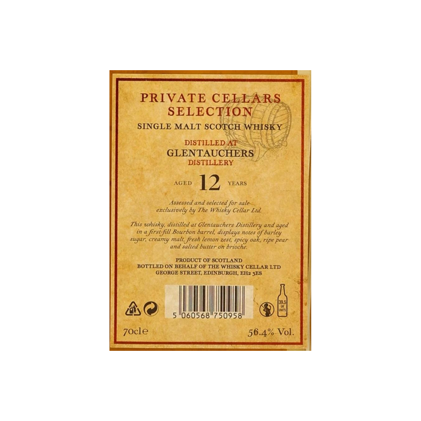 Glentauchers 2011 12 Years Single Malt Whisky