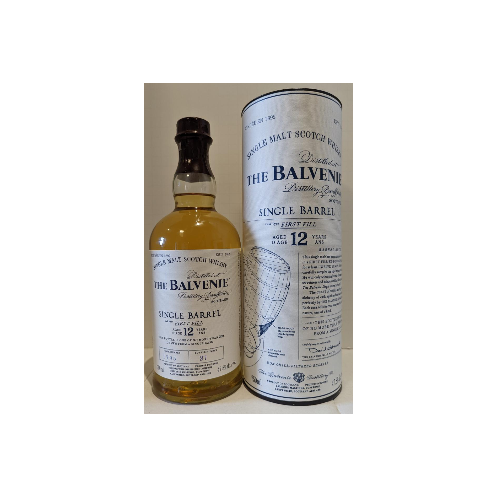The Balvenie Single Cask 12 Years Single Malt Whisky 2