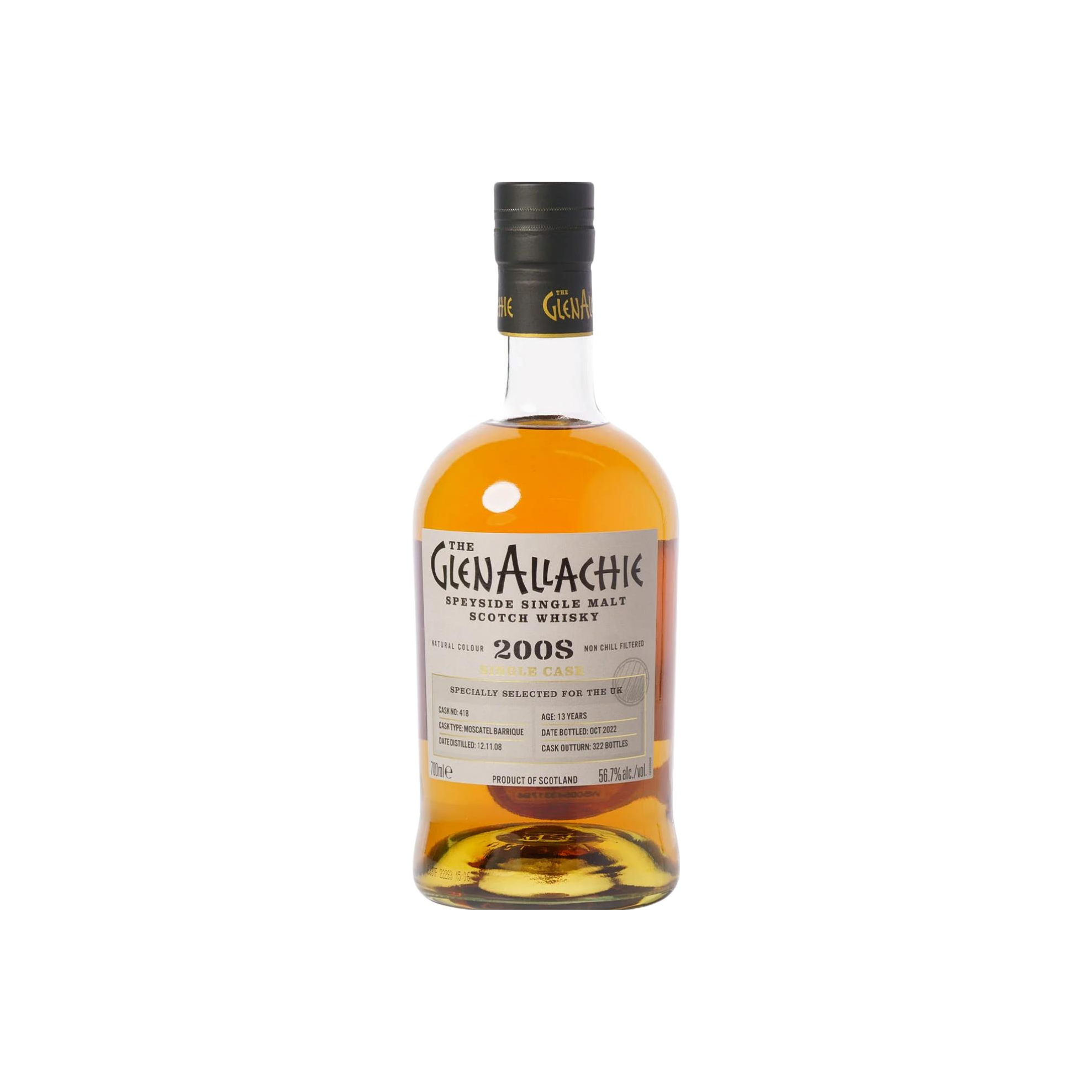 The GlenAllachie Single Cask 2008 13 Years Single Malt Whisky
