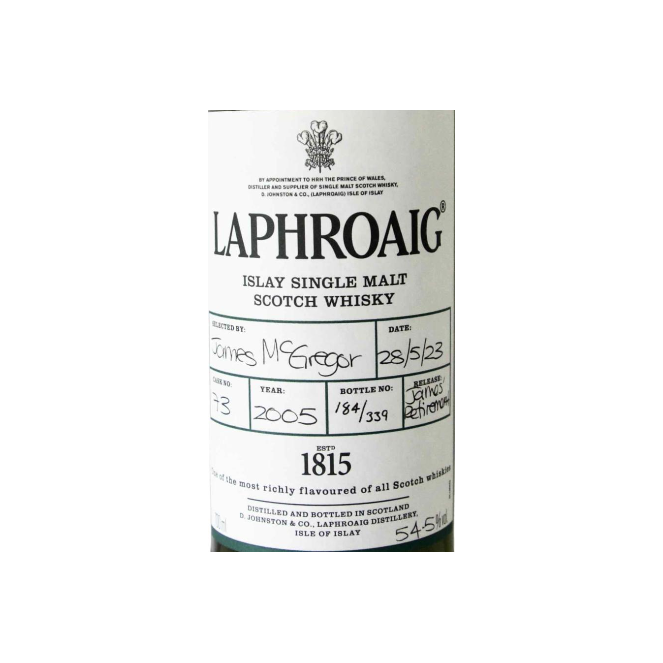 Laphroaig 2005 Single Malt Whisky 2