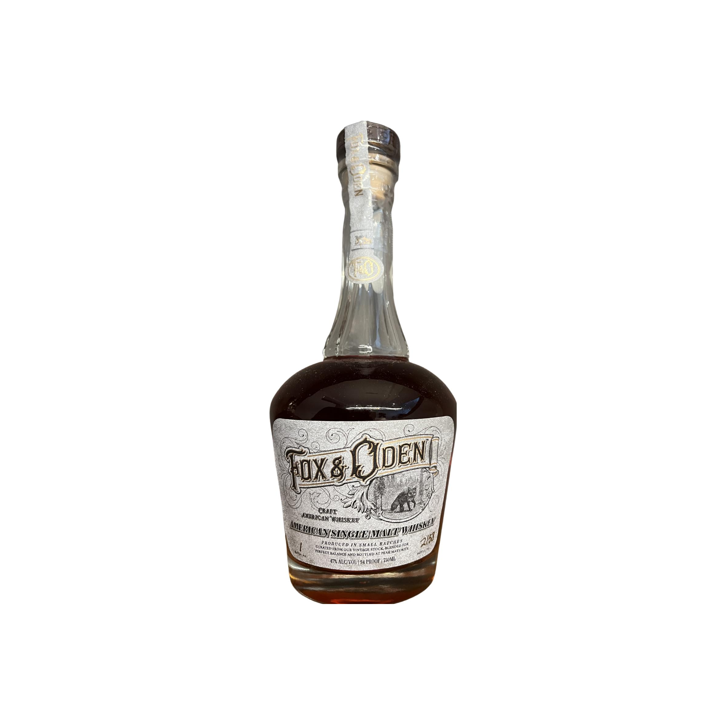 Fox & Oden American Single Malt Whiskey