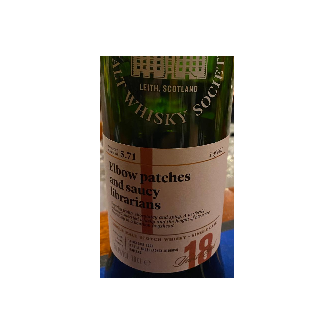 The Scotch Malt Whisky Society 2000 18 Years Single Malt Whisky