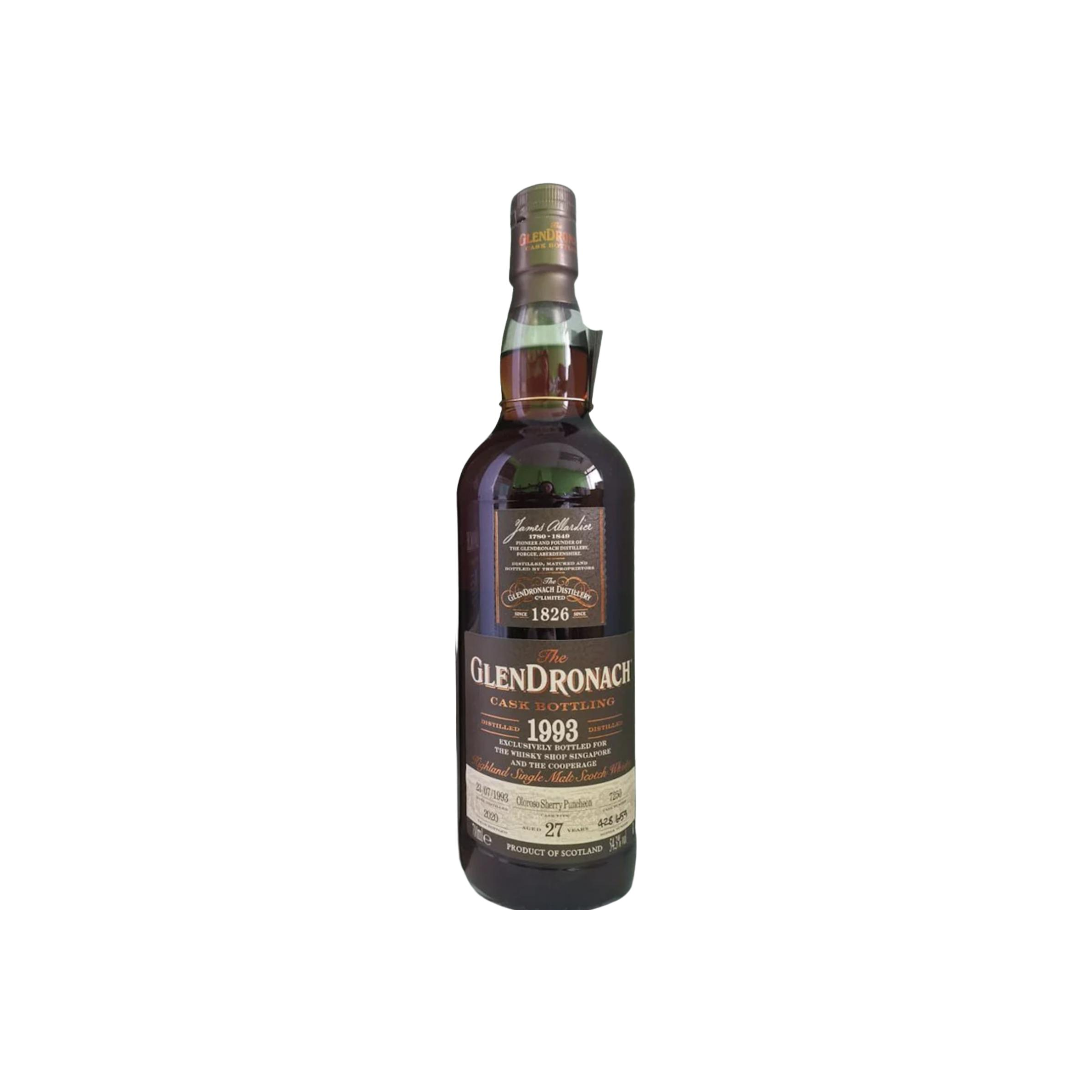 GlenDronach 1993 27 Years Single Malt Whisky