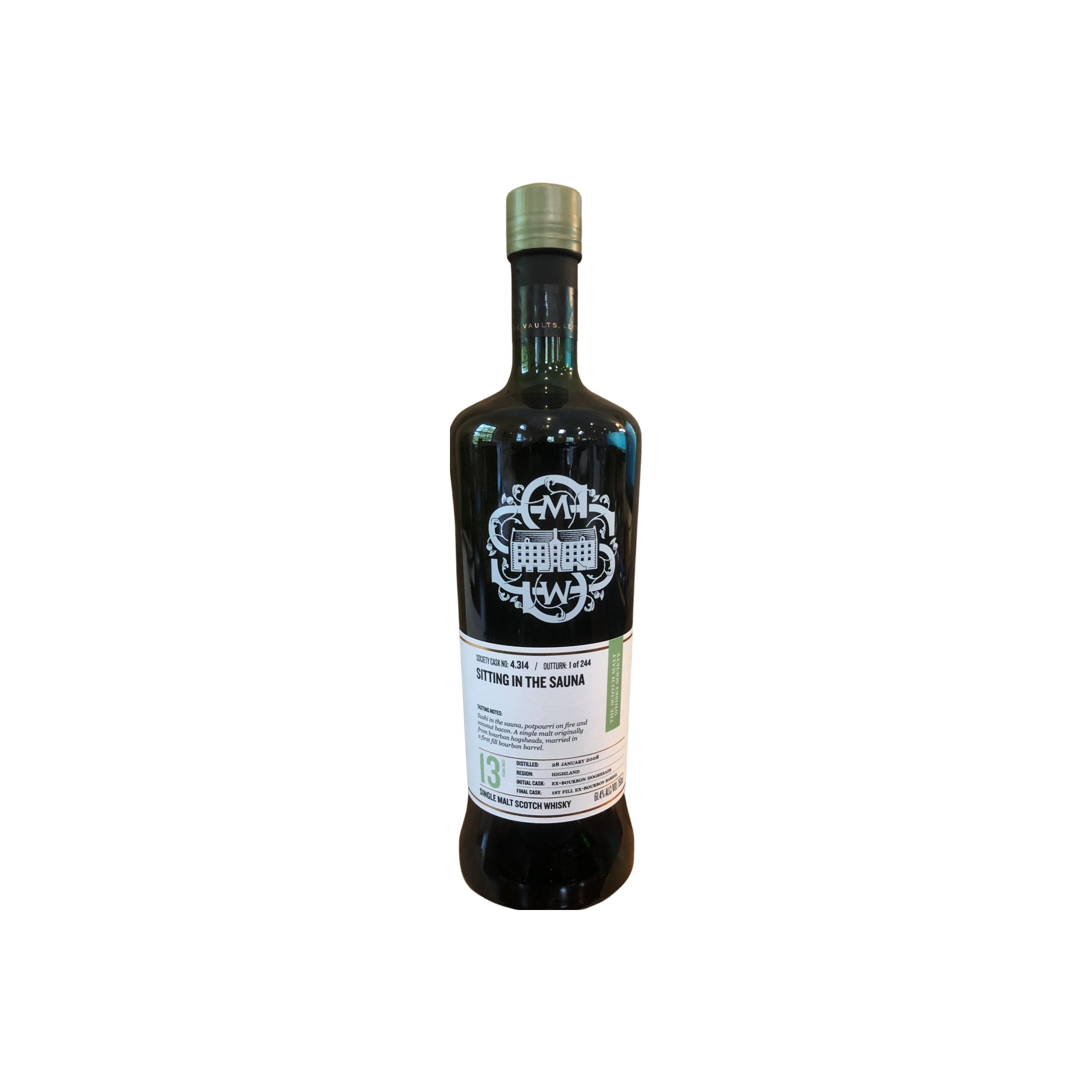 The Scotch Malt Whisky Society 2008 13 Years Single Malt Whisky