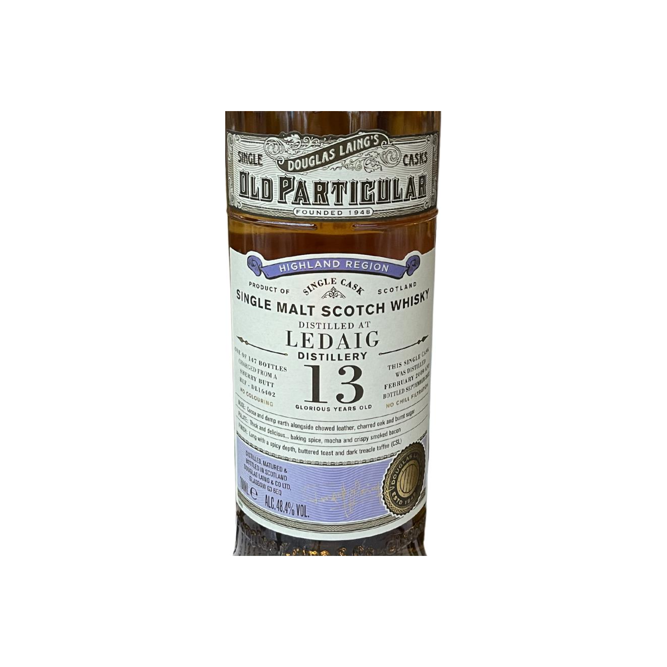 Douglas Laing 2009 13 Years Single Malt Whisky