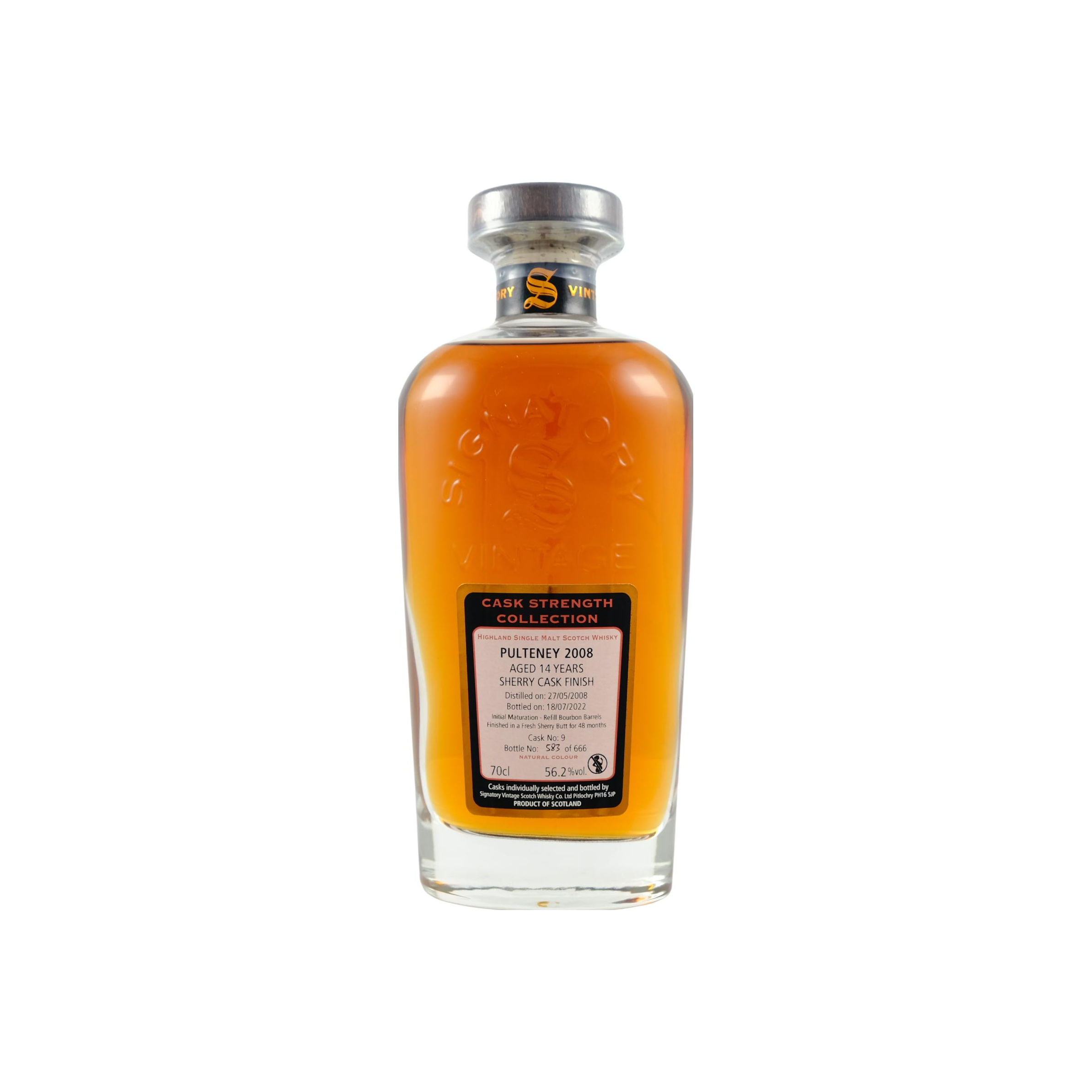 Old Pulteney Cask Strength Collection 2008 14 Years Single Malt Whisky