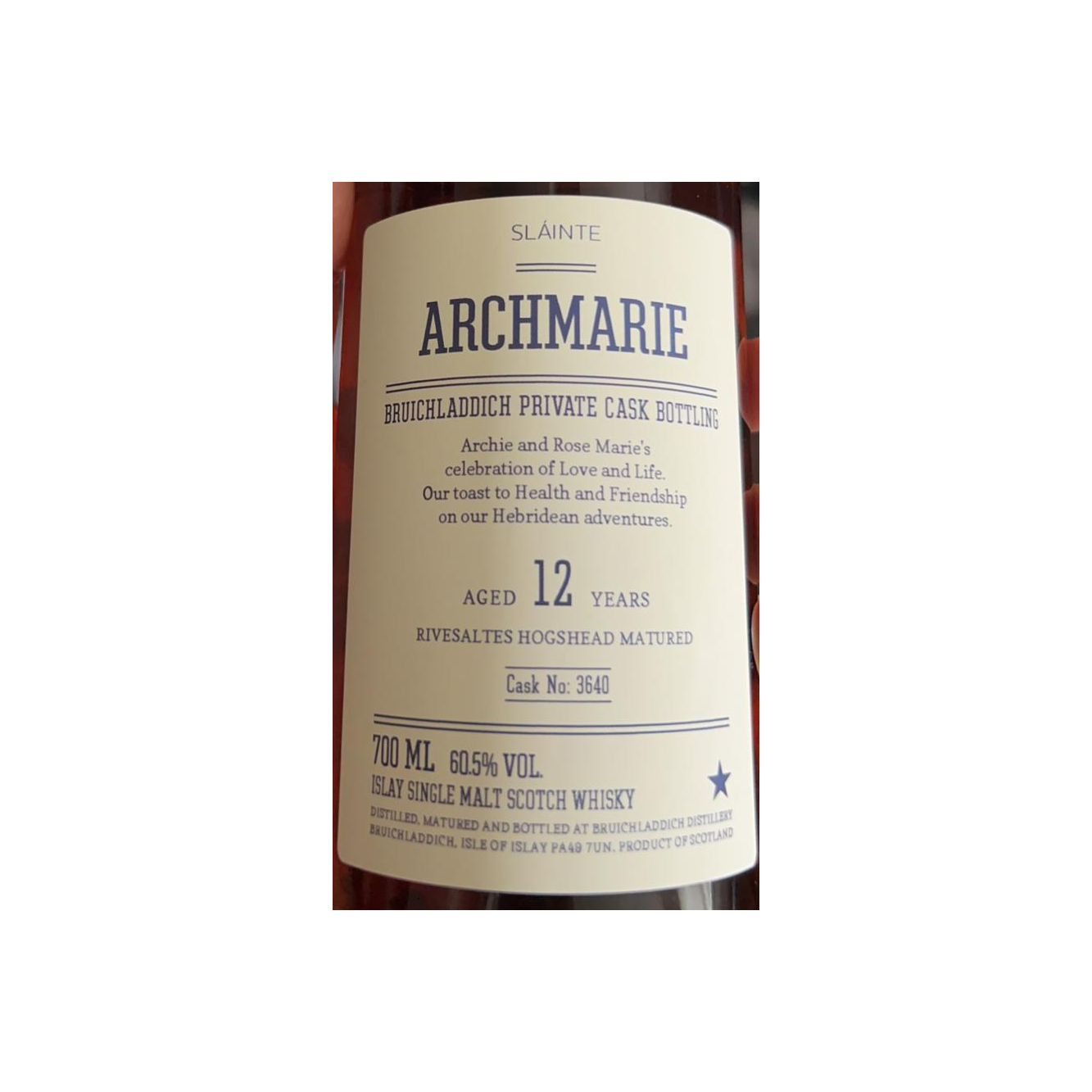 Bruichladdich 2009 12 Years Single Malt Whisky