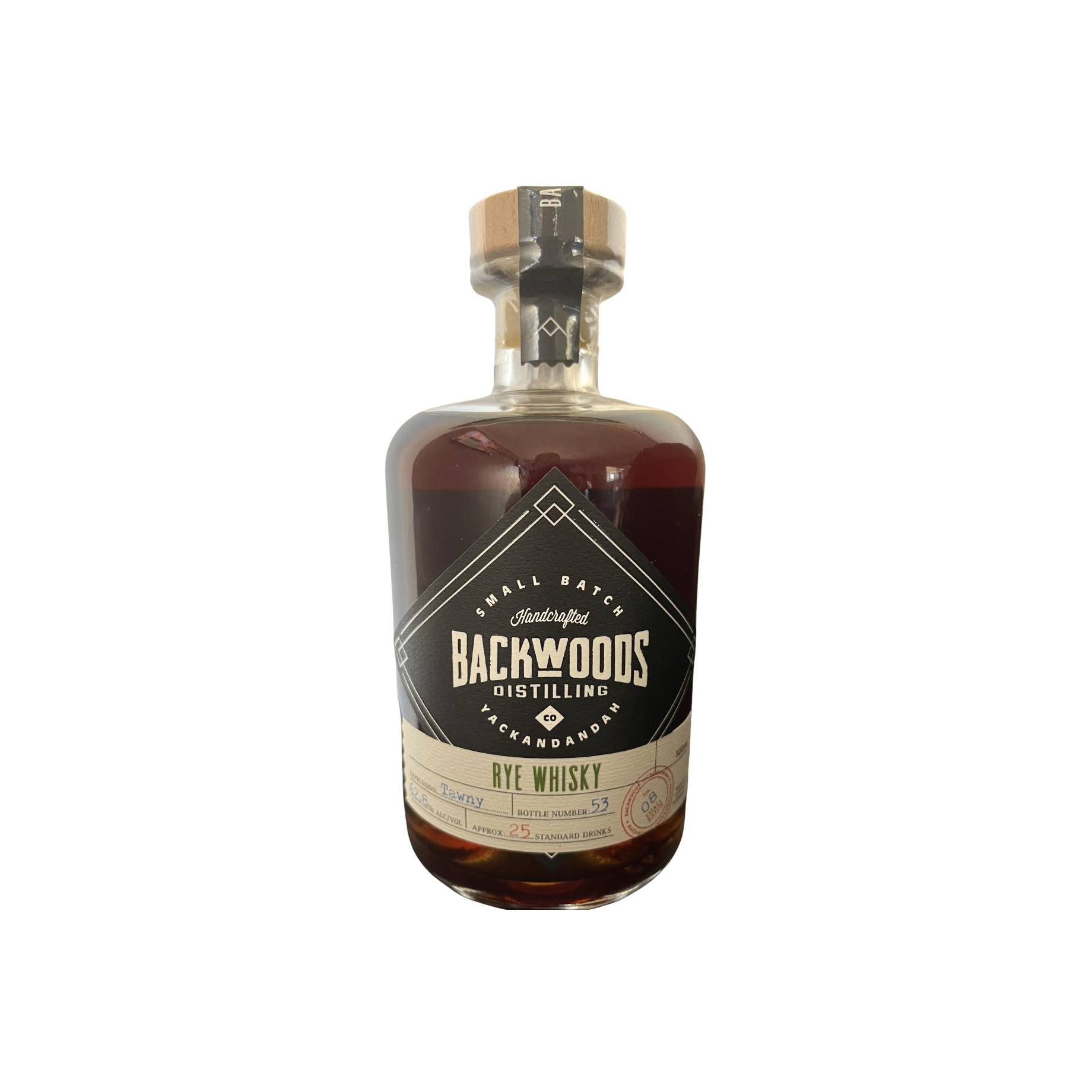 Backwoods Distilling Rye Whisky