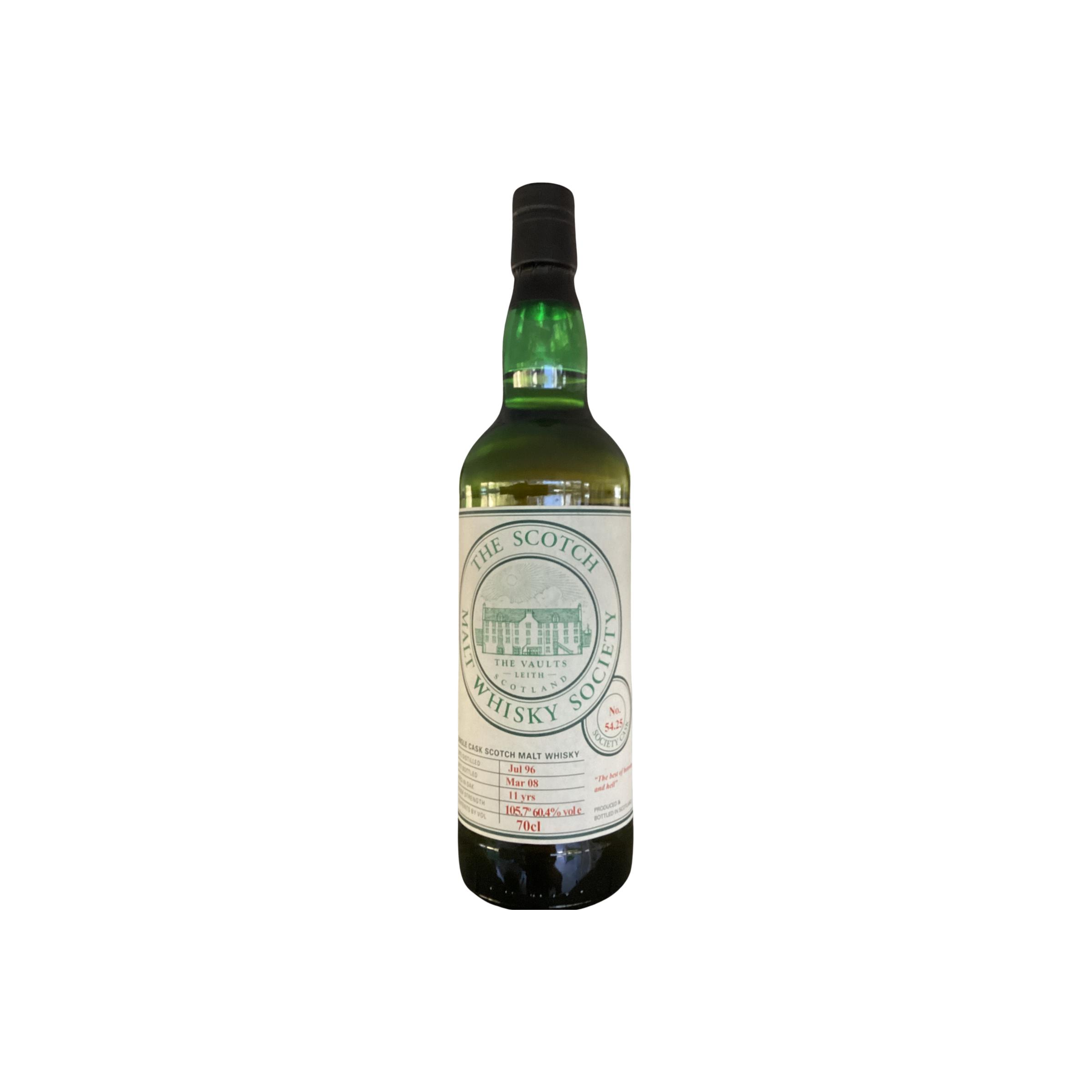 The Scotch Malt Whisky Society 1996 11 Years Single Malt Whisky