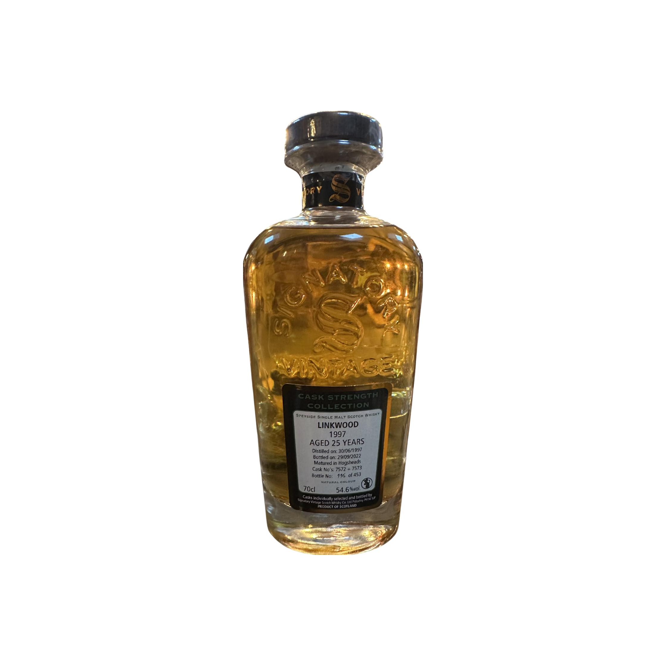 Linkwood Cask Strength Collection 1997 25 Years Single Malt Whisky
