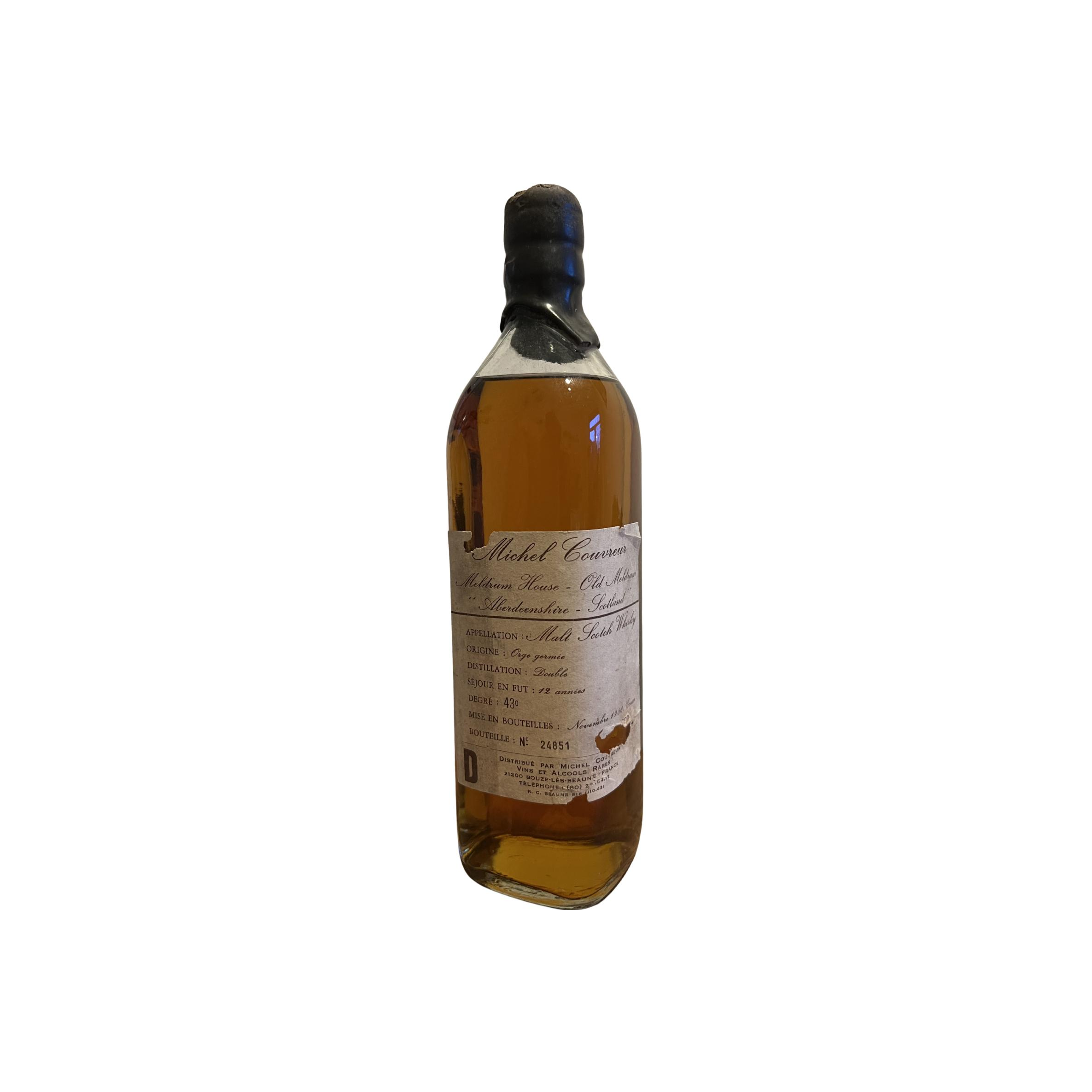 Michel Couvreur 1980 12 Years Blended Malt Whisky