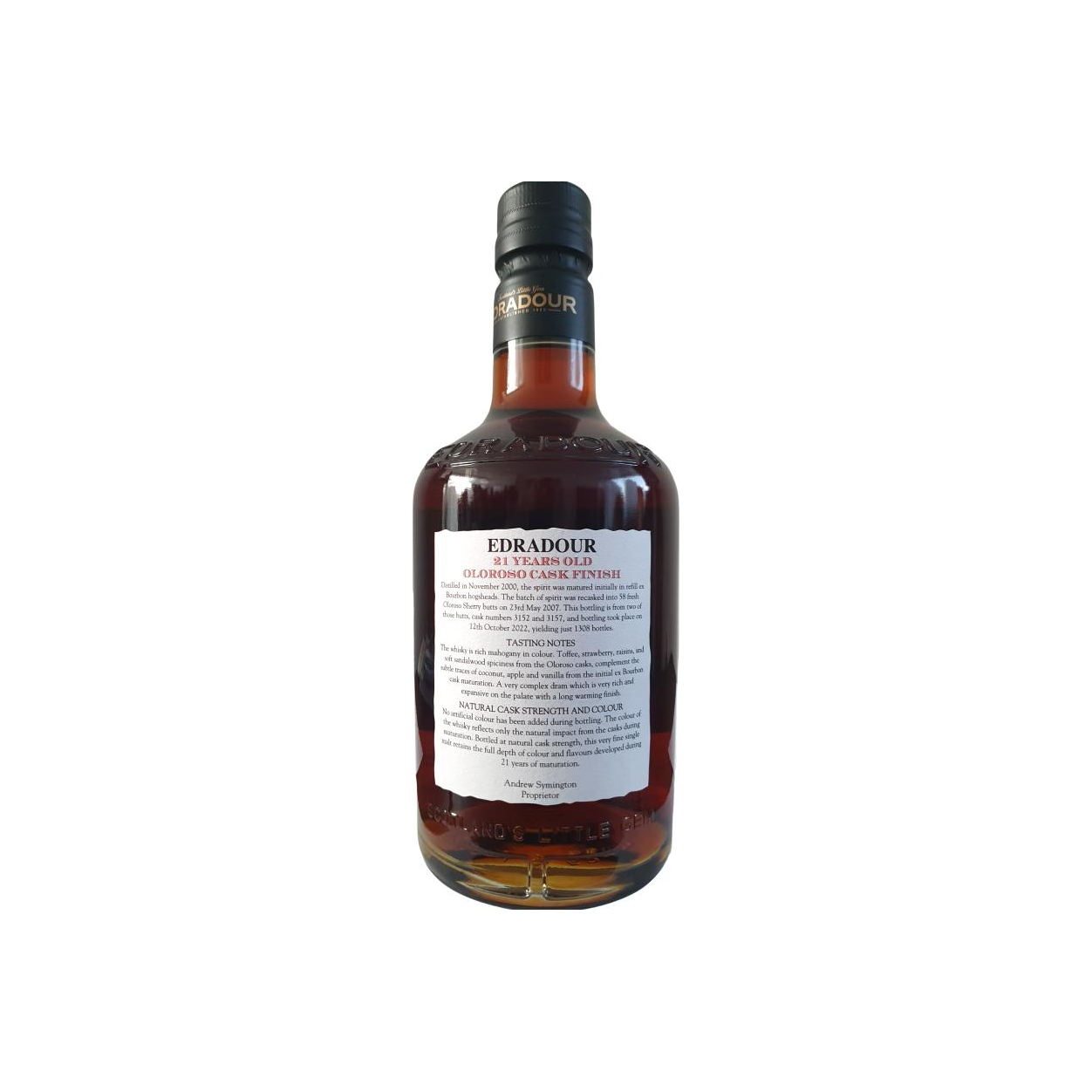 Edradour 2000 21 Years Single Malt Whisky 2