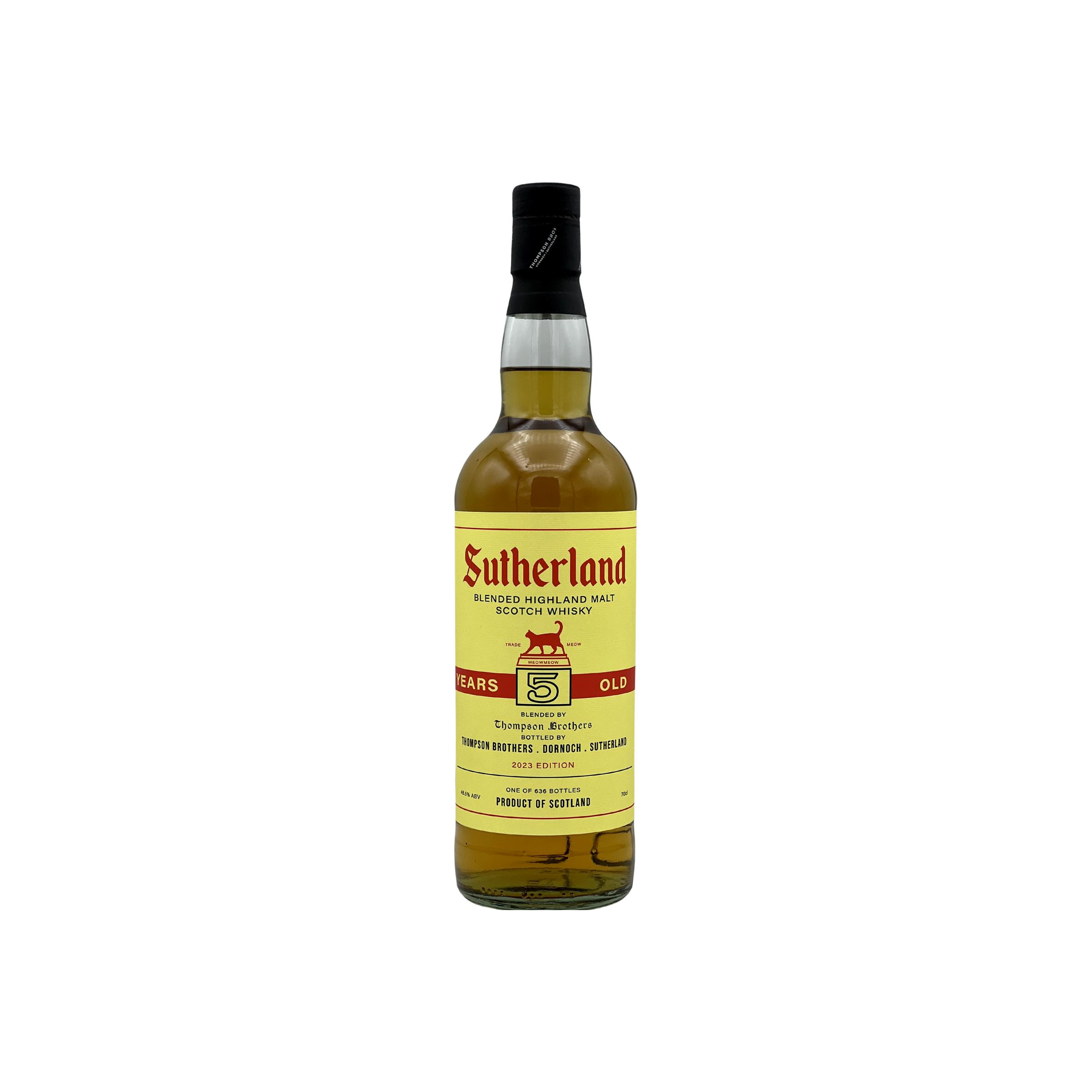 Distilled in Sutherland 05-year-old PST 3