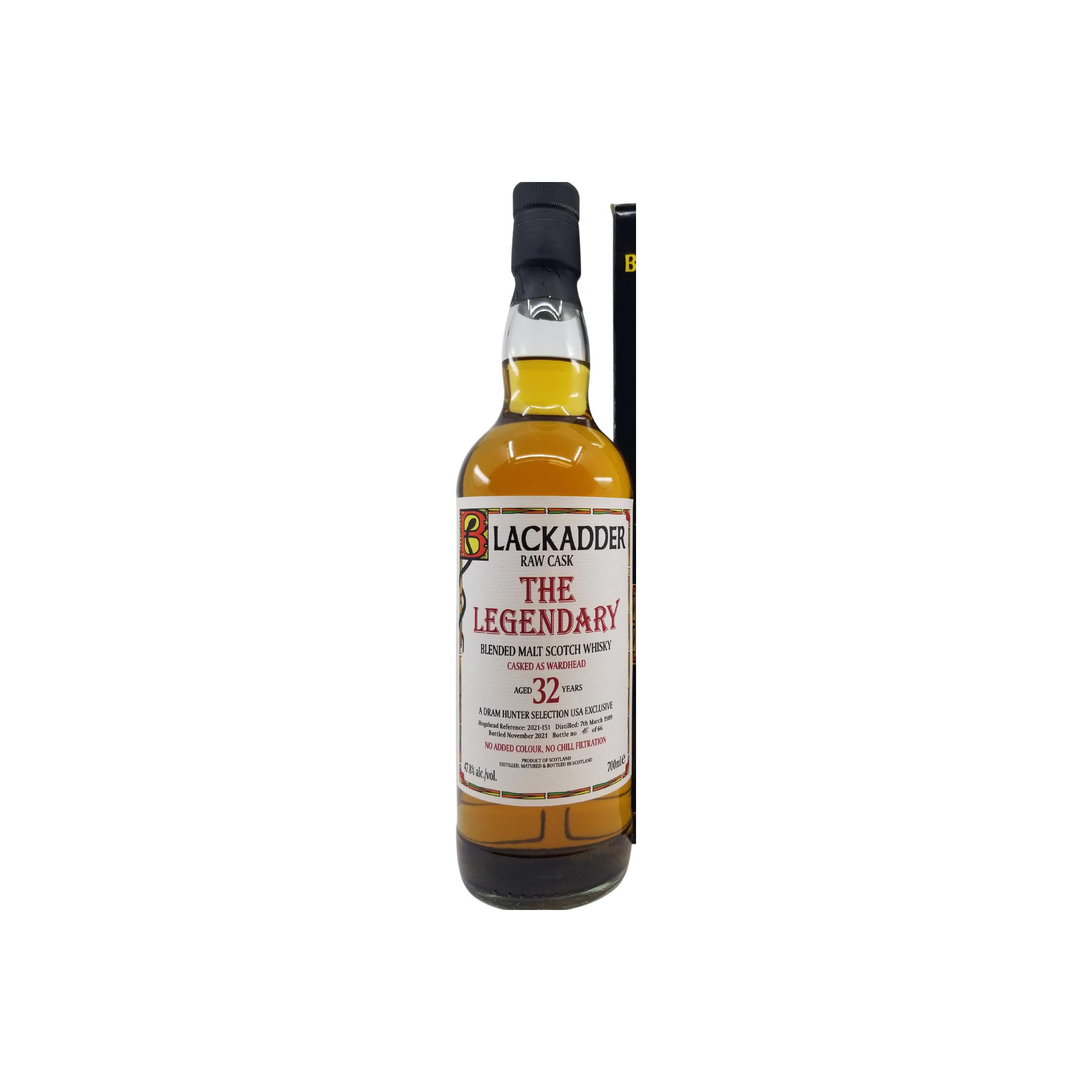 Blackadder 1989 32 Years Blended Malt Whisky