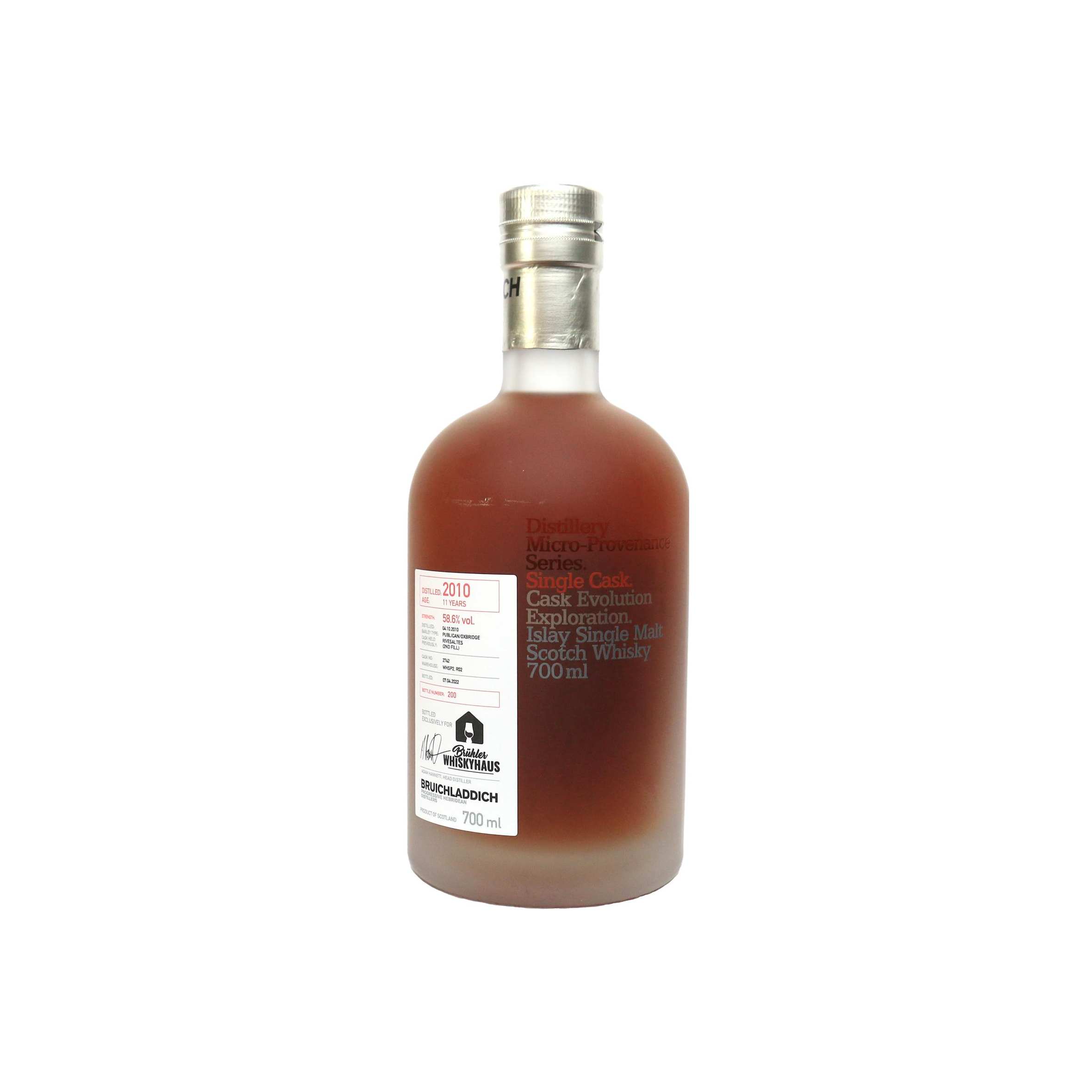 Bruichladdich 2010 11 Years Single Malt Whisky