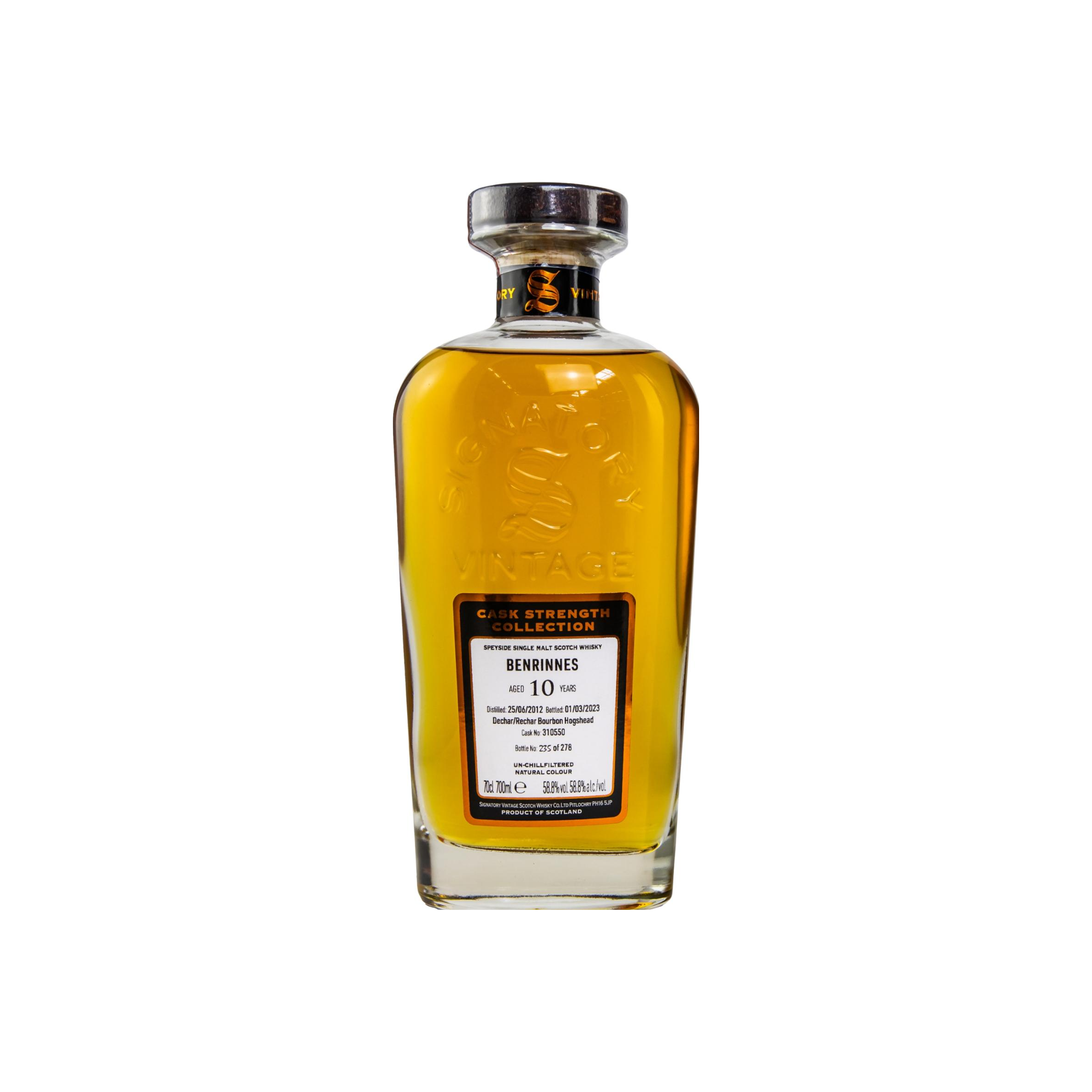 Signatory Vintage Cask Strength Collection 2012 10 Years Single Malt Whisky