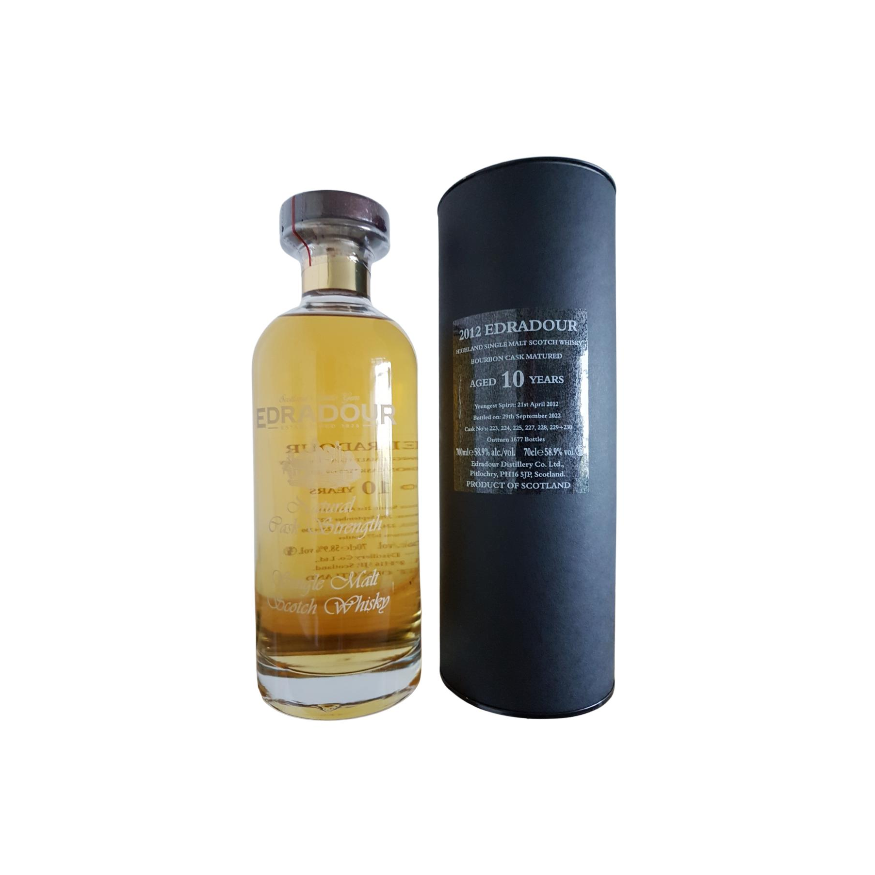 Edradour 2012 10 Years Single Malt Whisky 2