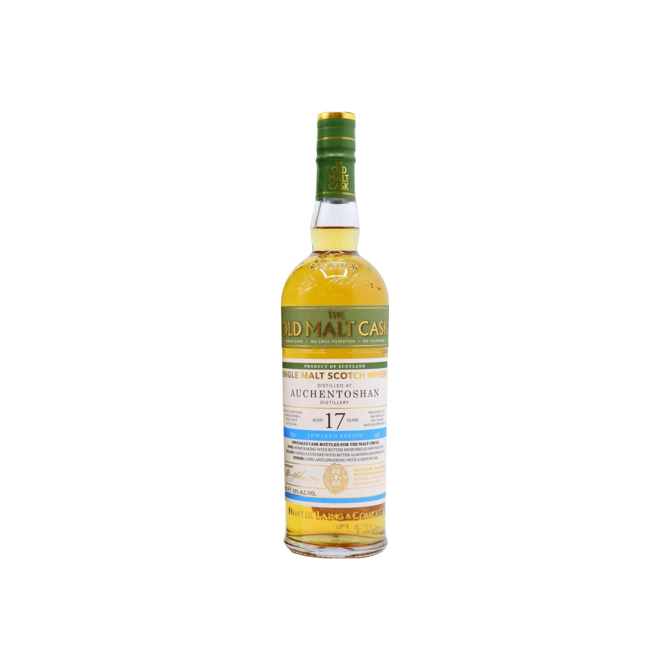 Auchentoshan Old Malt Cask 1999 17 Years Single Malt Whisky