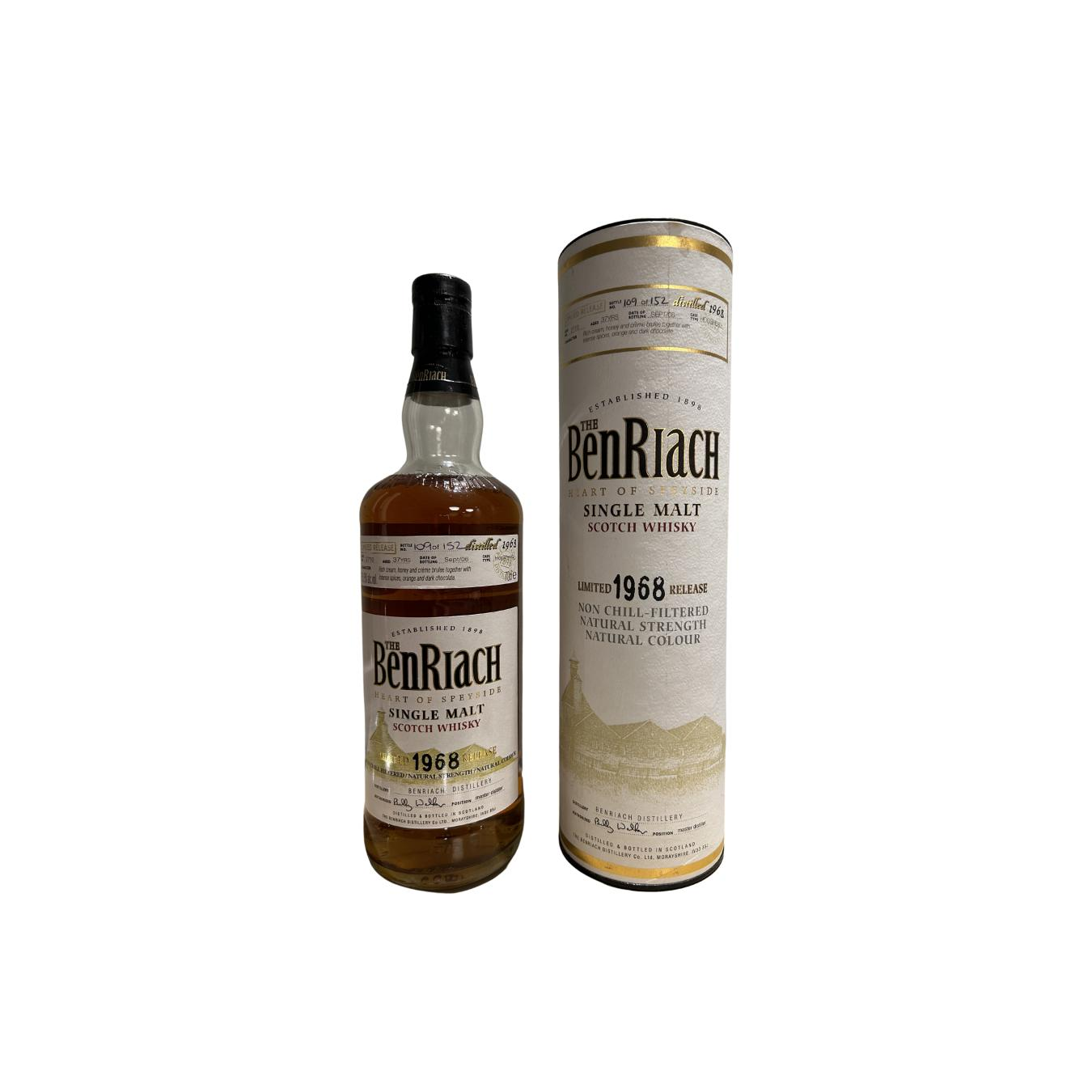 BenRiach 1968 36 Years Single Malt Whisky